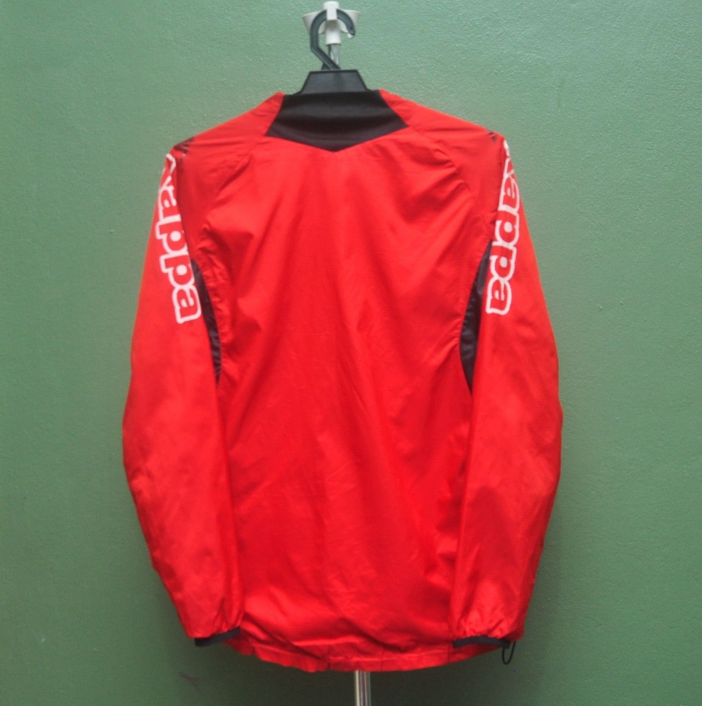 Designer × Japanese Brand × Kappa Vintage Kappa Windbreaker Sweater Size US L / EU 52-54 / 3 - 2 Thumbnail