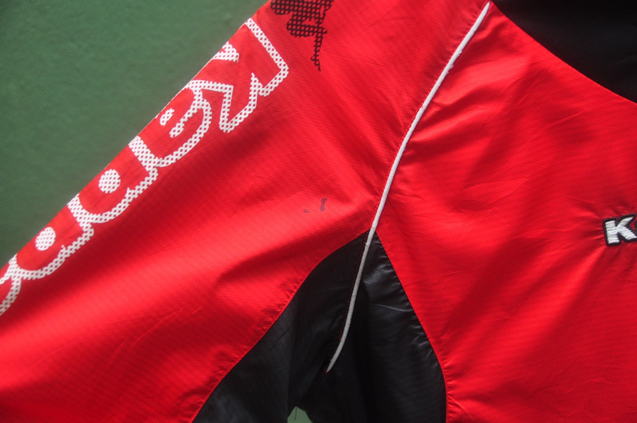 Designer × Japanese Brand × Kappa Vintage Kappa Windbreaker Sweater Size US L / EU 52-54 / 3 - 7 Thumbnail