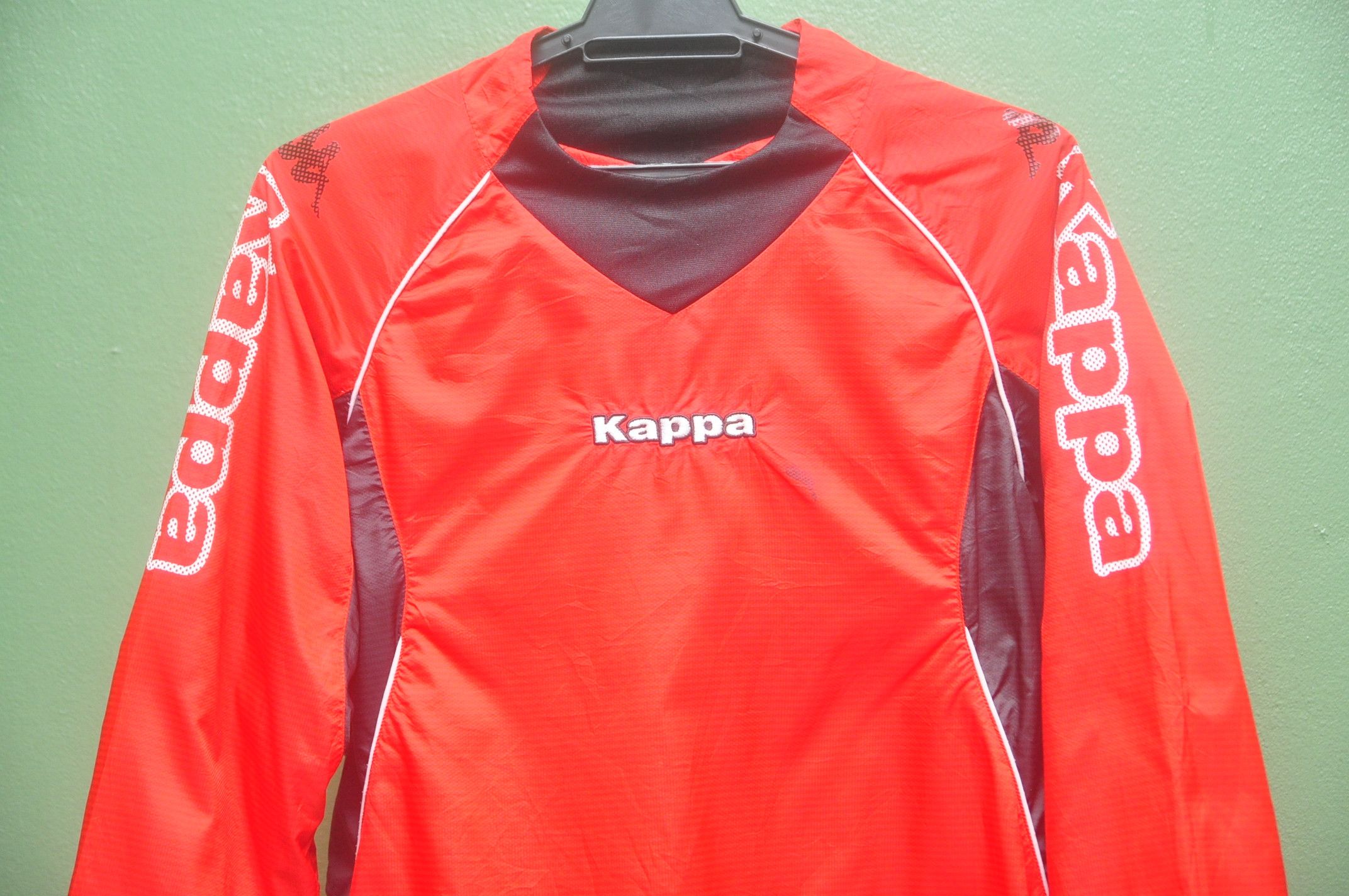 Designer × Japanese Brand × Kappa Vintage Kappa Windbreaker Sweater Size US L / EU 52-54 / 3 - 3 Thumbnail