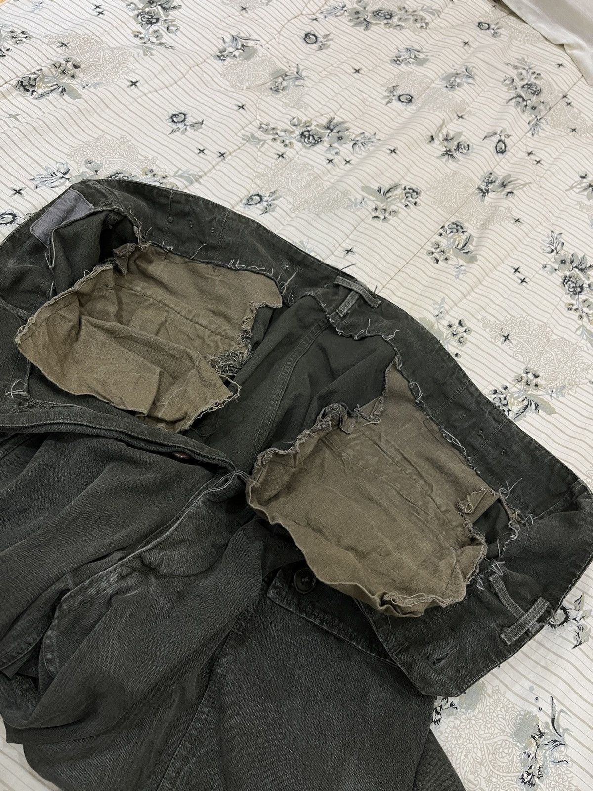 Vintage (Kkk). RARE VINTAGE MILITARY WAR PANTS Size US 38 / EU 54 - 13 Thumbnail