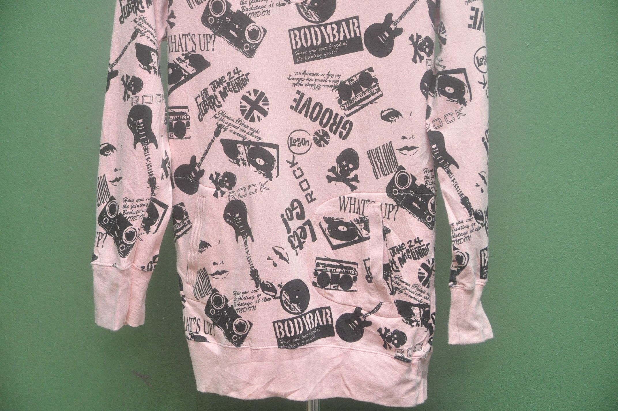 Band Tees × Designer × Japanese Brand Vintage Music Theme Fullprint Hoodie Sweater Size M / US 6-8 / IT 42-44 - 4 Thumbnail