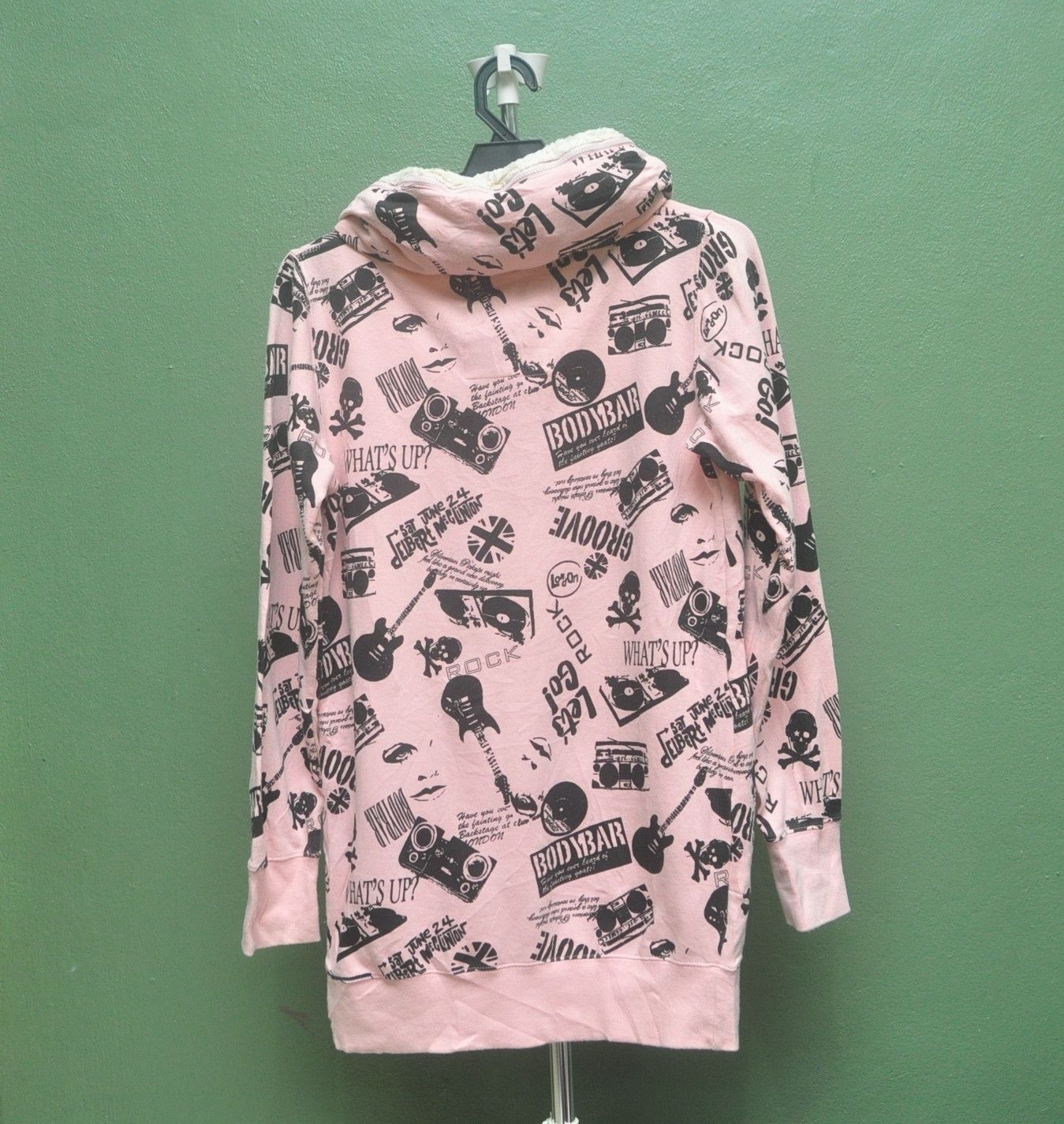 Band Tees × Designer × Japanese Brand Vintage Music Theme Fullprint Hoodie Sweater Size M / US 6-8 / IT 42-44 - 2 Thumbnail