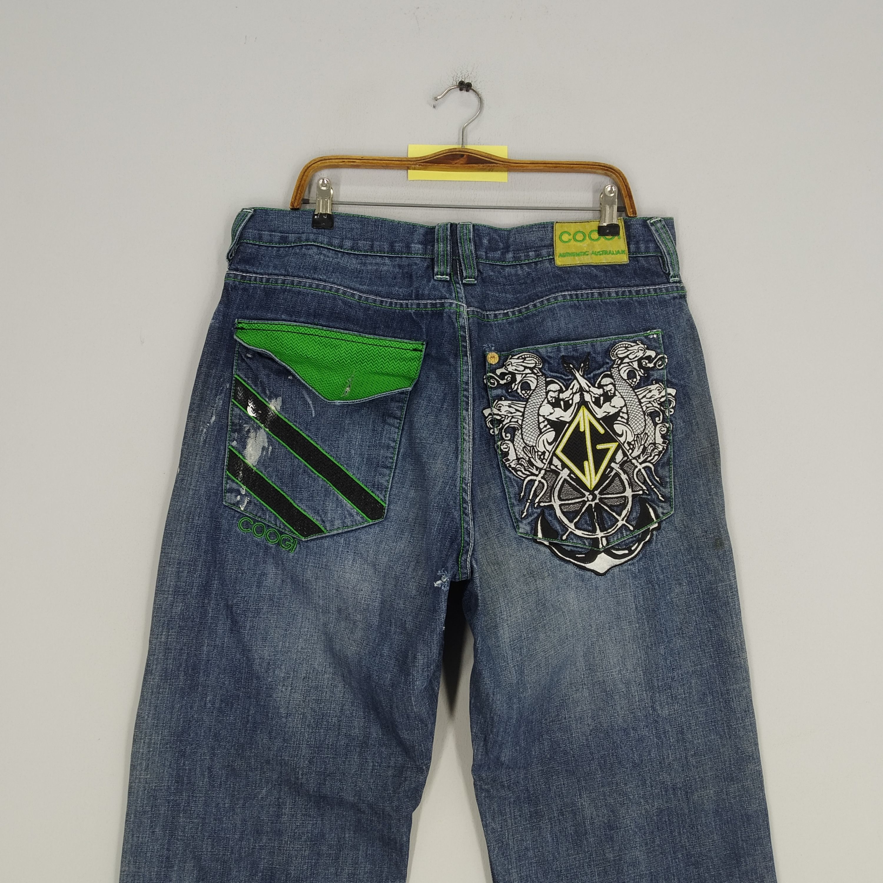 Coogi Vintage Coogi Stonewash Denim Jeans Embroider Logo On Pocket Size US 37 - 4 Thumbnail
