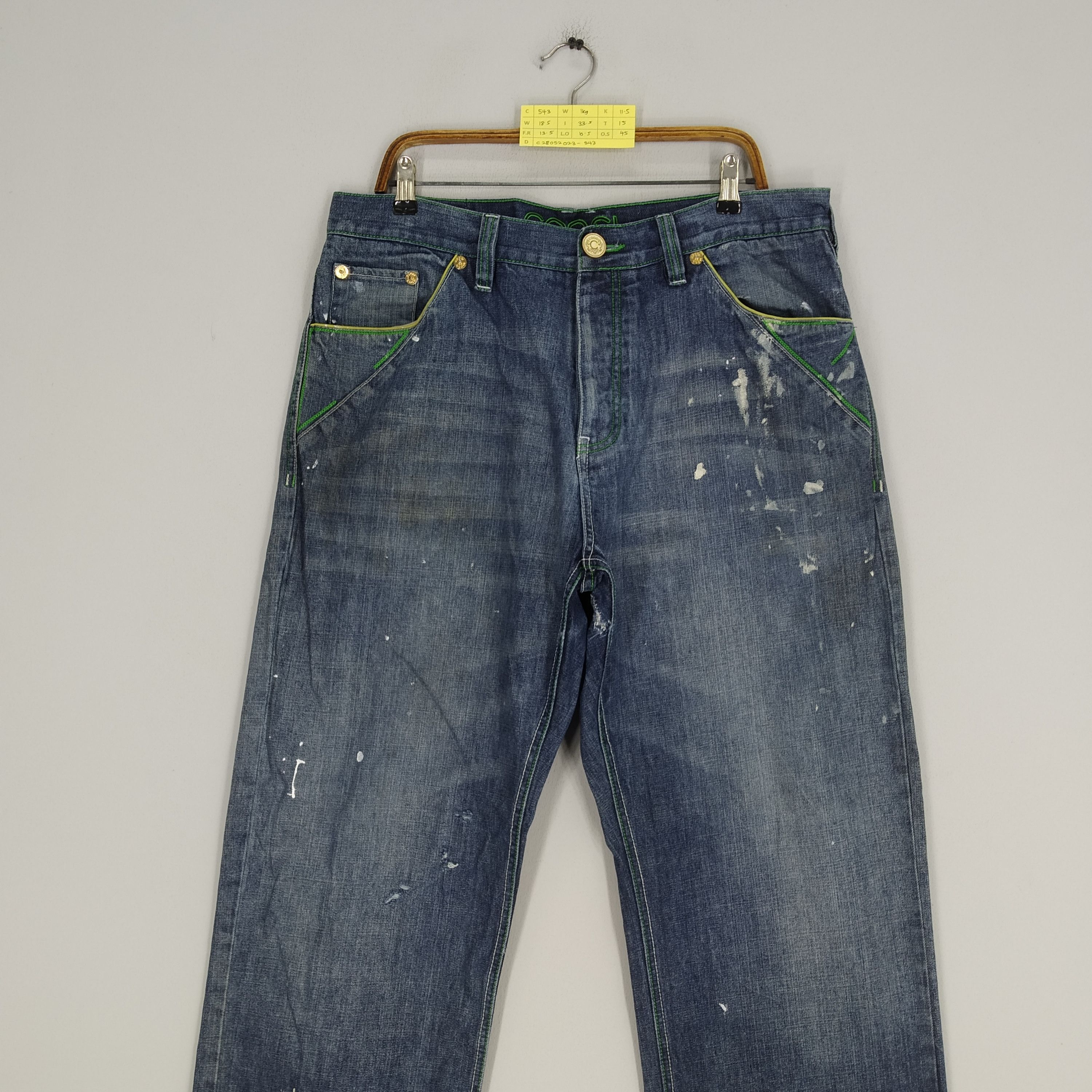 Coogi Vintage Coogi Stonewash Denim Jeans Embroider Logo On Pocket Size US 37 - 3 Thumbnail