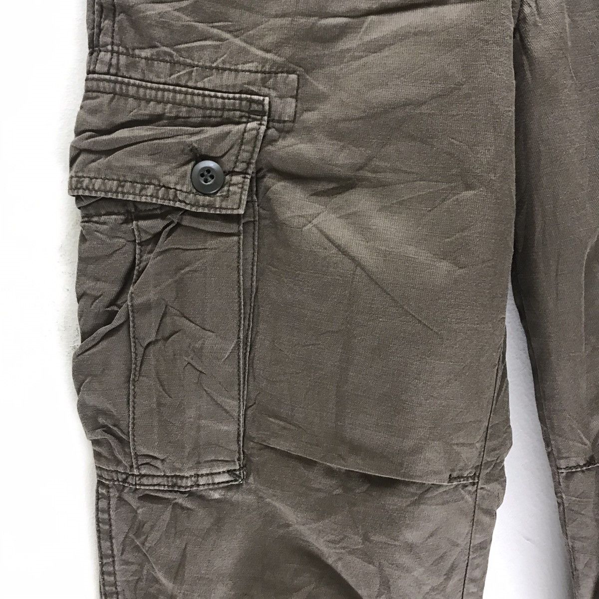 Beams Plus Beams Cargo Pants Brown Made in Japan Size US 29 - 5 Thumbnail