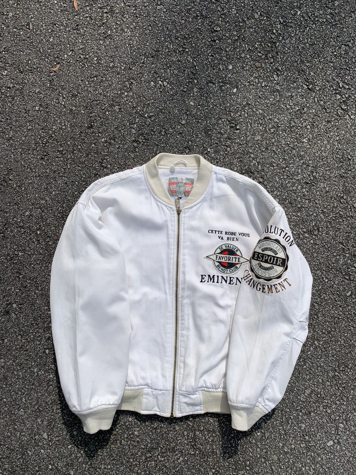 Vintage 🪖Vintage 1972 BE-HOT PROGRES EVOLUTION BOMBER JACKET Size US M / EU 48-50 / 2 - 9 Thumbnail