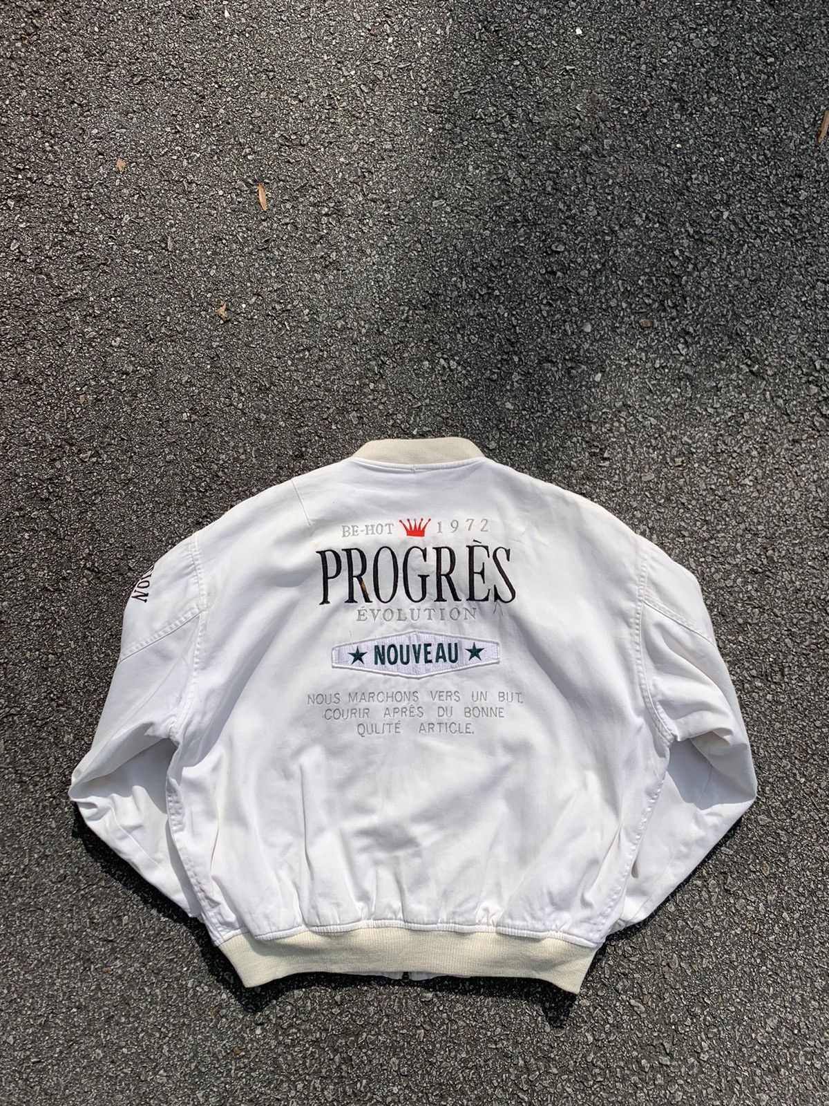 Vintage 🪖Vintage 1972 BE-HOT PROGRES EVOLUTION BOMBER JACKET Size US M / EU 48-50 / 2 - 1 Thumbnail