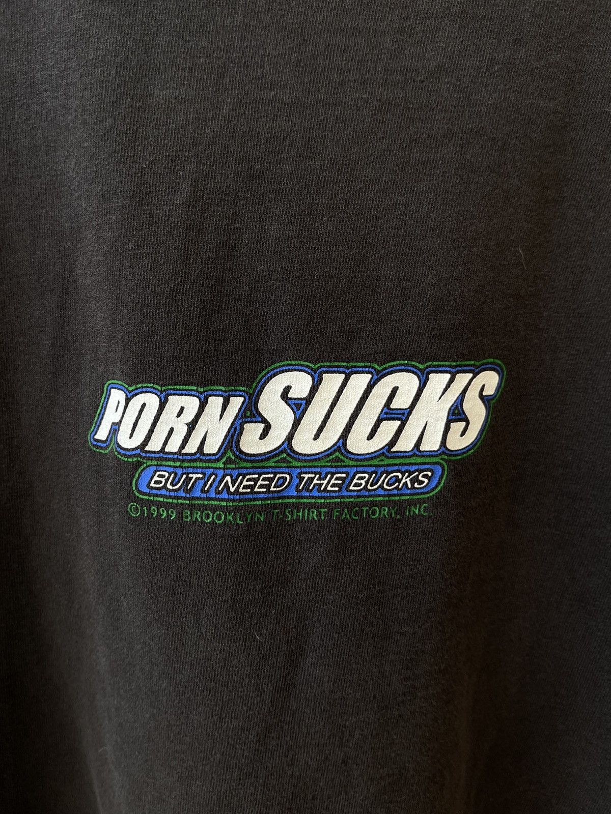 Vintage Vintage 90s PORN SUCKS BUT I NEED BUCKS !! Pornstar 4Gseller Size US L / EU 52-54 / 3 - 3 Thumbnail