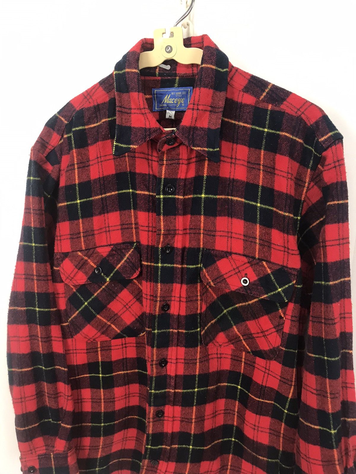 Flannel × Japanese Brand Wool flannel shirt by maceye Size US M / EU 48-50 / 2 - 5 Thumbnail