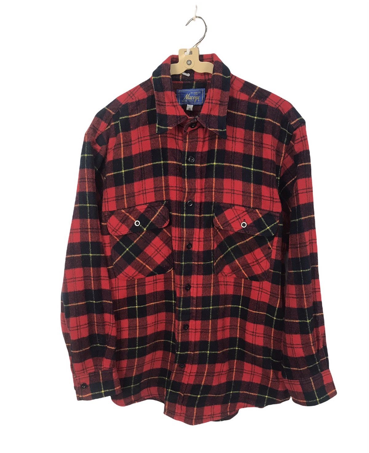 Flannel × Japanese Brand Wool flannel shirt by maceye Size US M / EU 48-50 / 2 - 1 Thumbnail