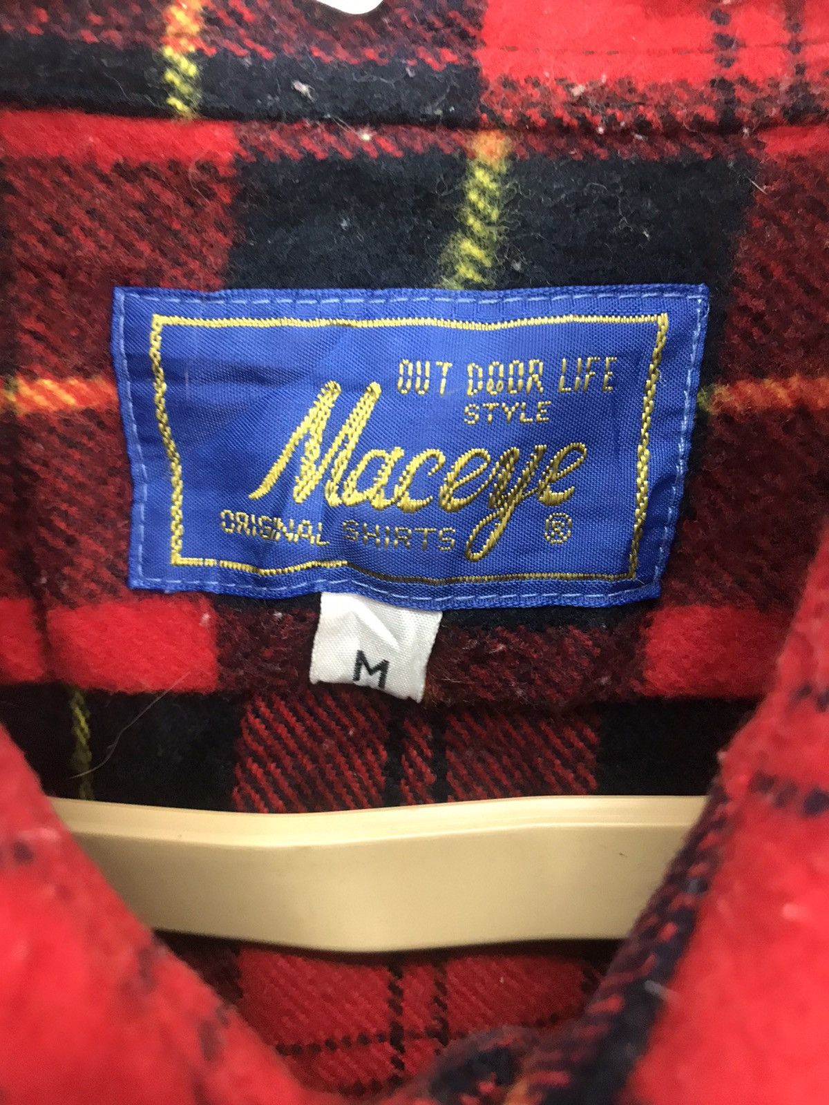 Flannel × Japanese Brand Wool flannel shirt by maceye Size US M / EU 48-50 / 2 - 3 Thumbnail