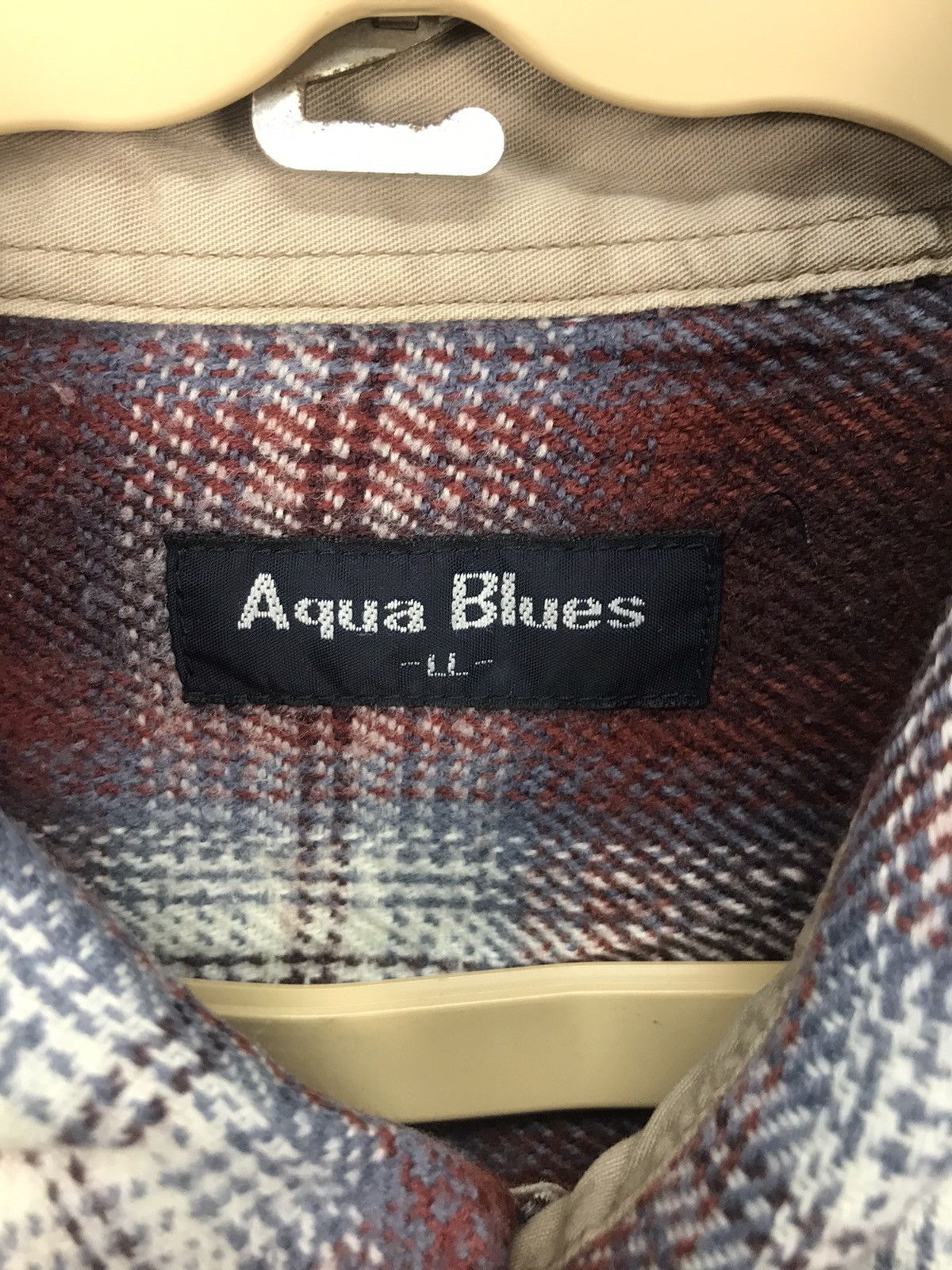 Flannel × Japanese Brand Aqua blue flannel shirt Size US M / EU 48-50 / 2 - 3 Thumbnail