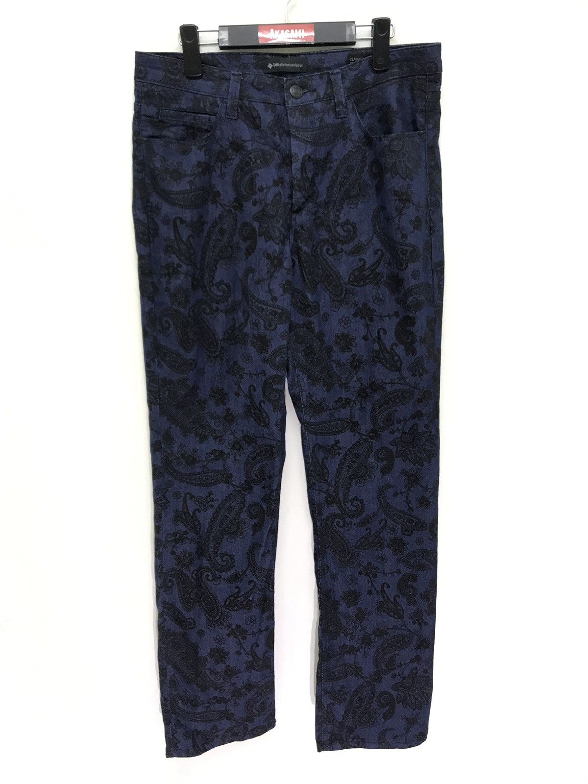 Lee Lee Platinum Label Bandana Paisley Fullprinted Regular Size US 33 - 2 Thumbnail