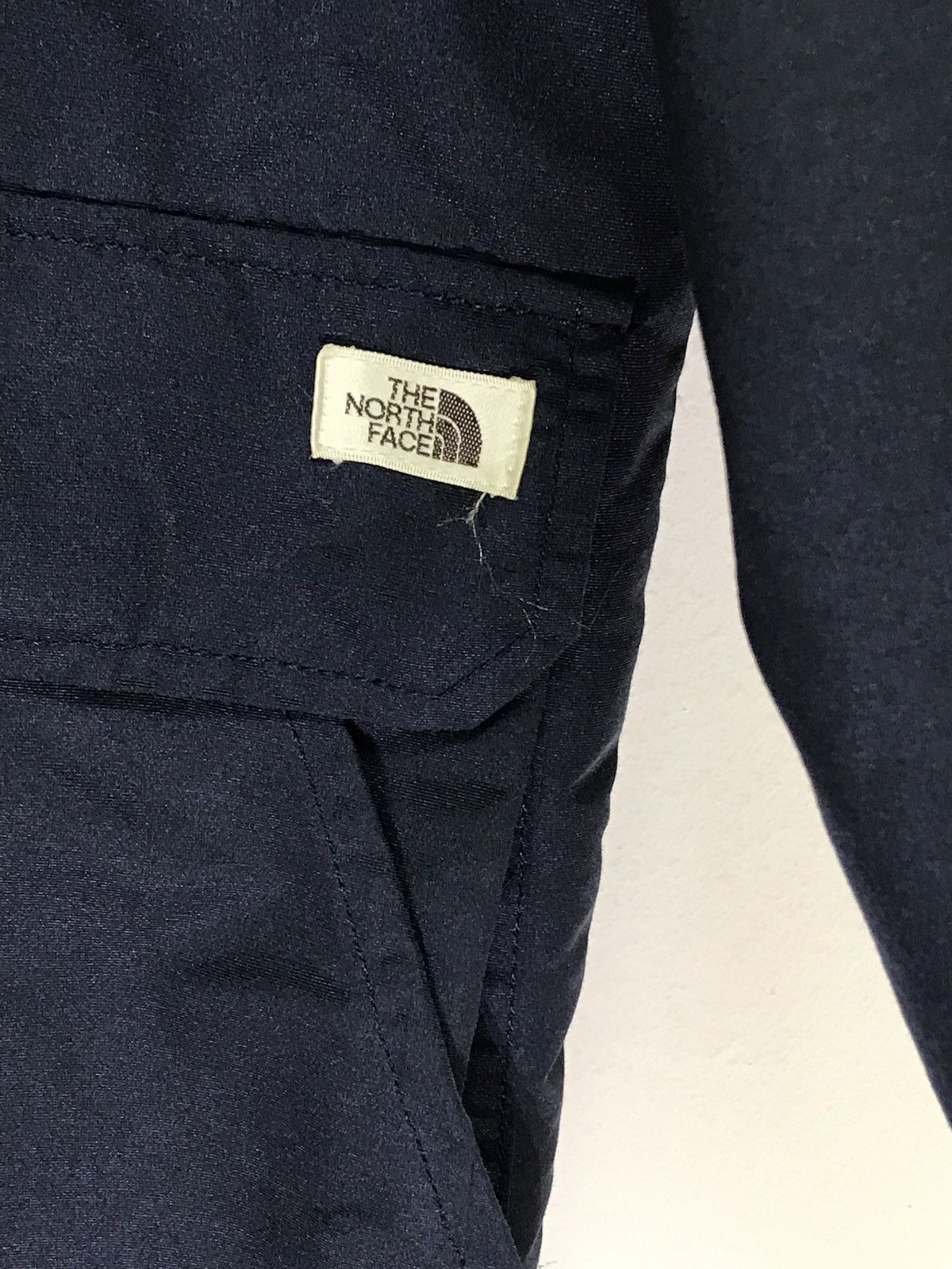 The North Face 🏞 Vtg Nylon Mountain Parka The North Face Navy Blue 46🟩 Size US L / EU 52-54 / 3 - 4 Thumbnail
