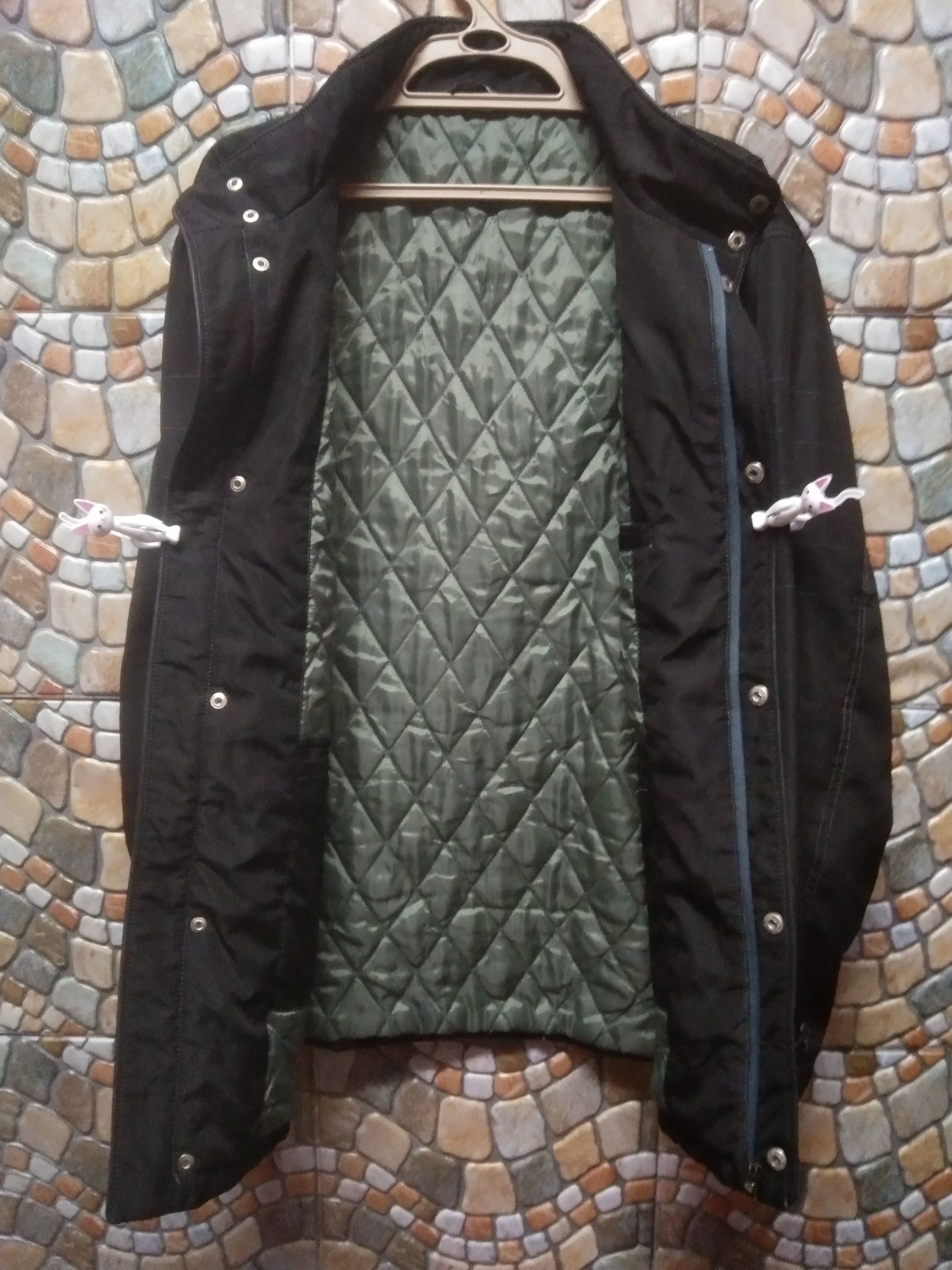 Japanese Brand JAPANESE BRAND HIFUMI QUILTED LONG JACKET Size US L / EU 52-54 / 3 - 11 Thumbnail