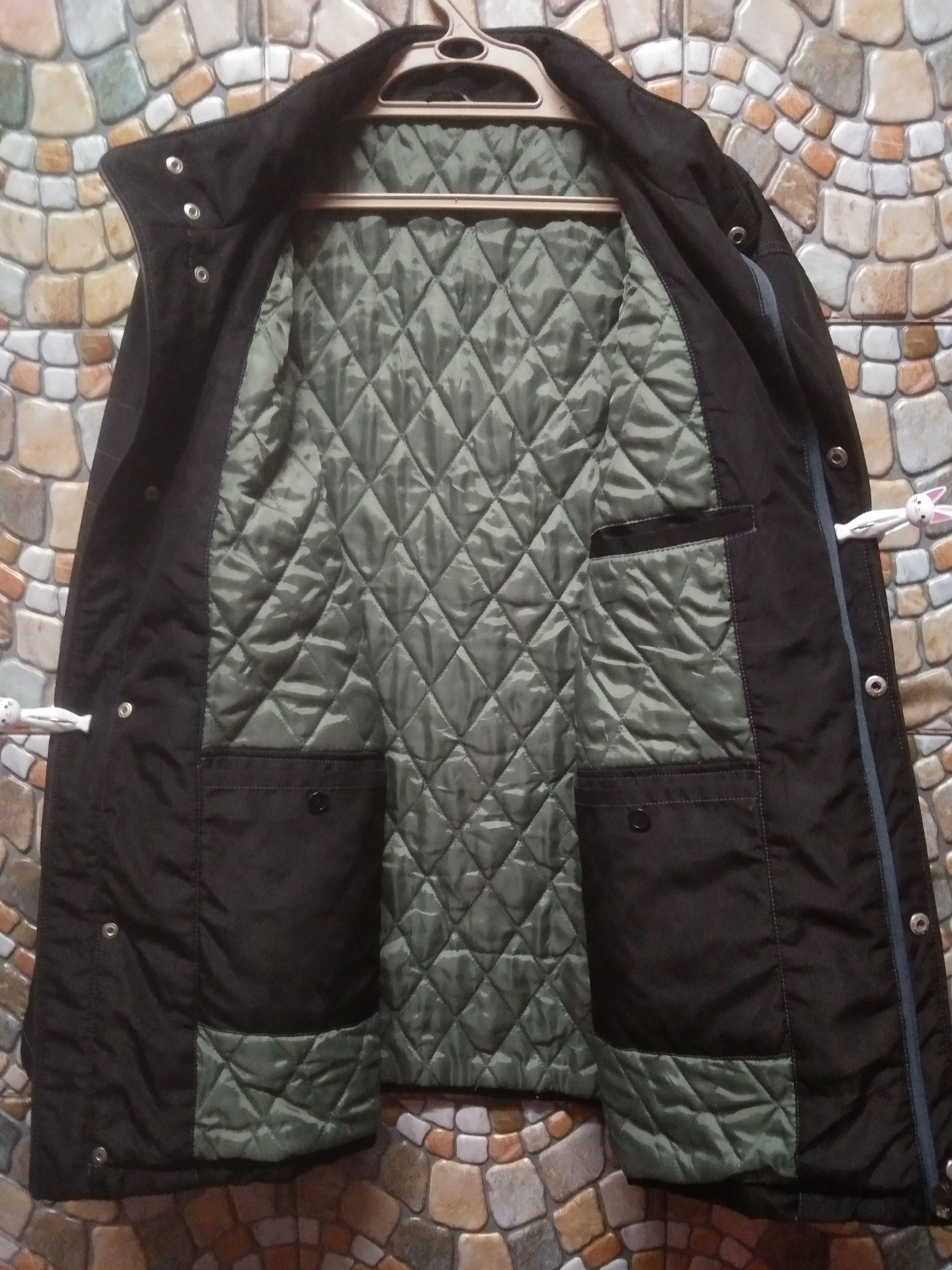 Japanese Brand JAPANESE BRAND HIFUMI QUILTED LONG JACKET Size US L / EU 52-54 / 3 - 10 Thumbnail