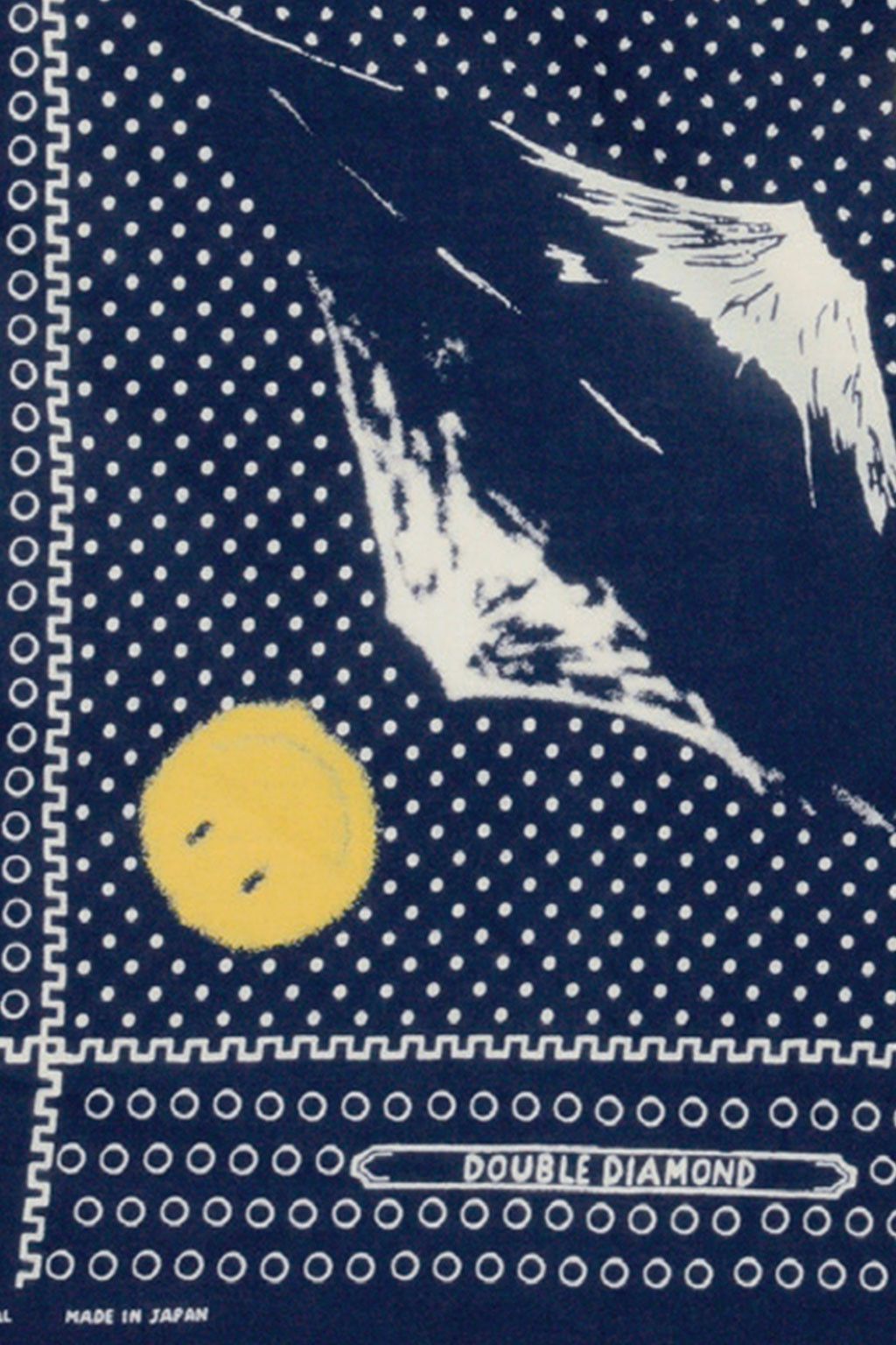 Kapital Kapital Mt. Fuji Smiley Bandana Size ONE SIZE - 5 Thumbnail