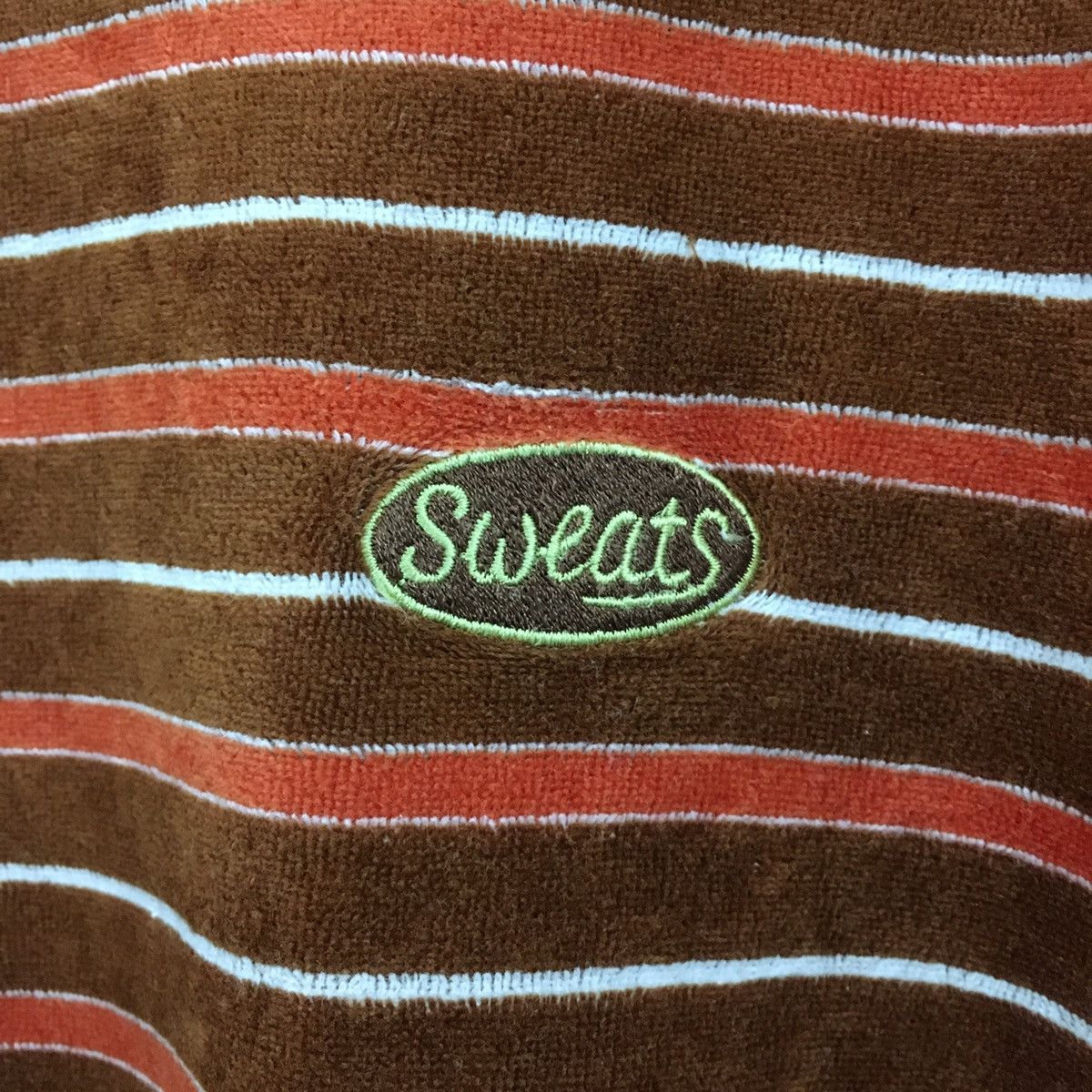Vintage Rare Vintage 90s Surf & Sweats Velvet Shirt Size US XL / EU 56 / 4 - 4 Thumbnail