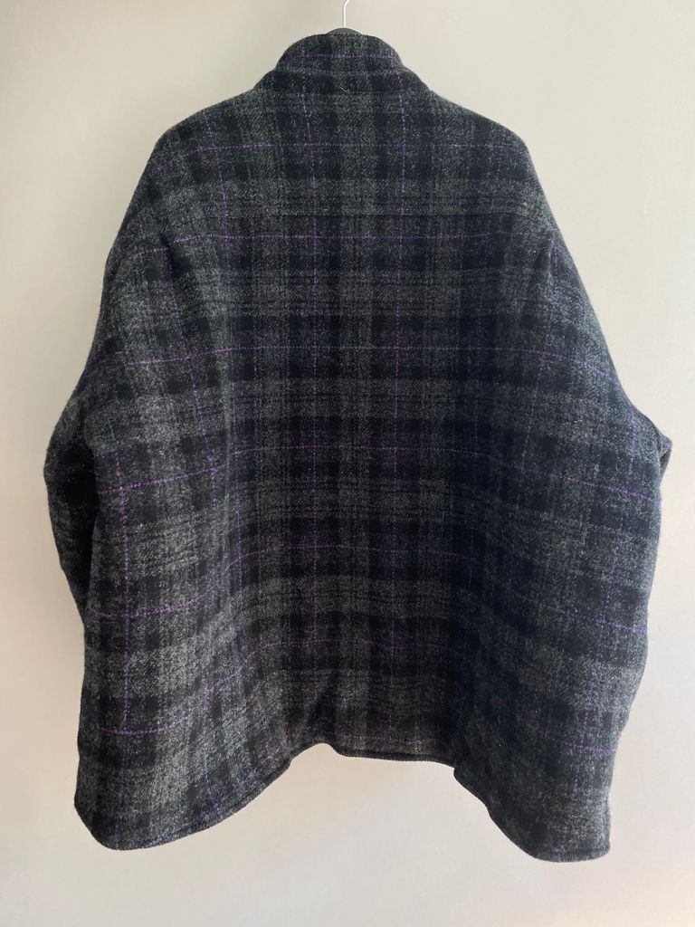 Raf Simons Tartan Print Padded Shirt Coat Size US M / EU 48-50 / 2 - 7 Thumbnail