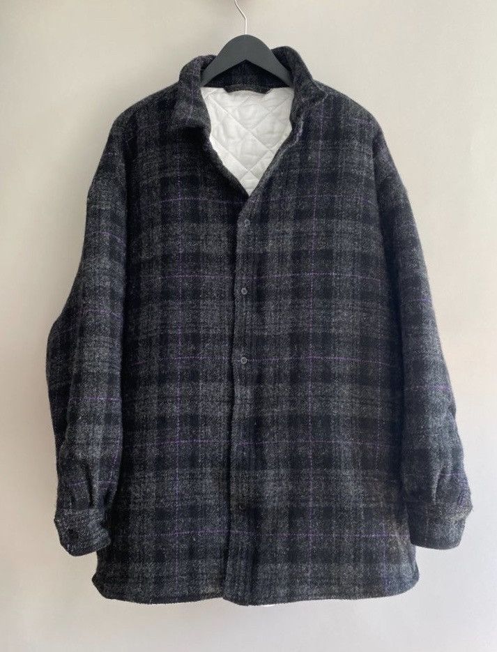 Raf Simons Tartan Print Padded Shirt Coat Size US M / EU 48-50 / 2 - 3 Thumbnail