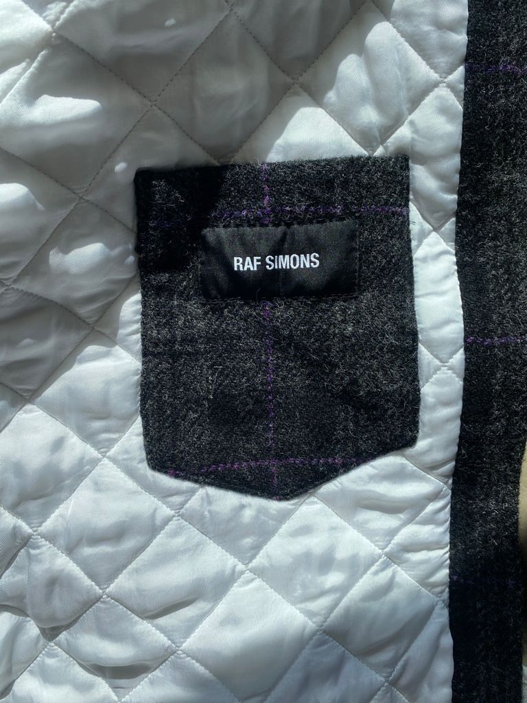 Raf Simons Tartan Print Padded Shirt Coat Size US M / EU 48-50 / 2 - 8 Thumbnail