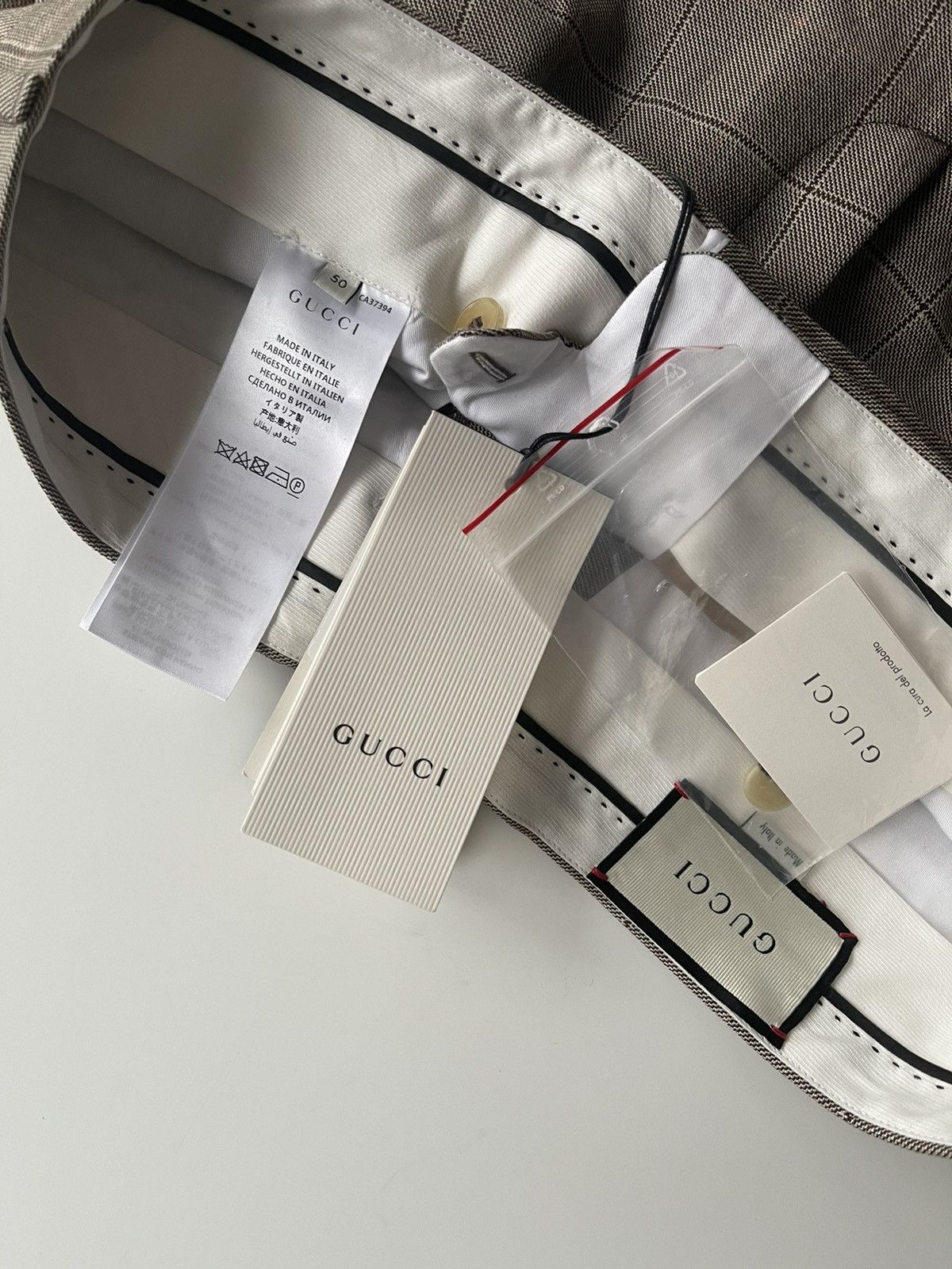 Gucci Rare Gucci Windowpane Trouser Size US 34 / EU 50 - 9 Thumbnail