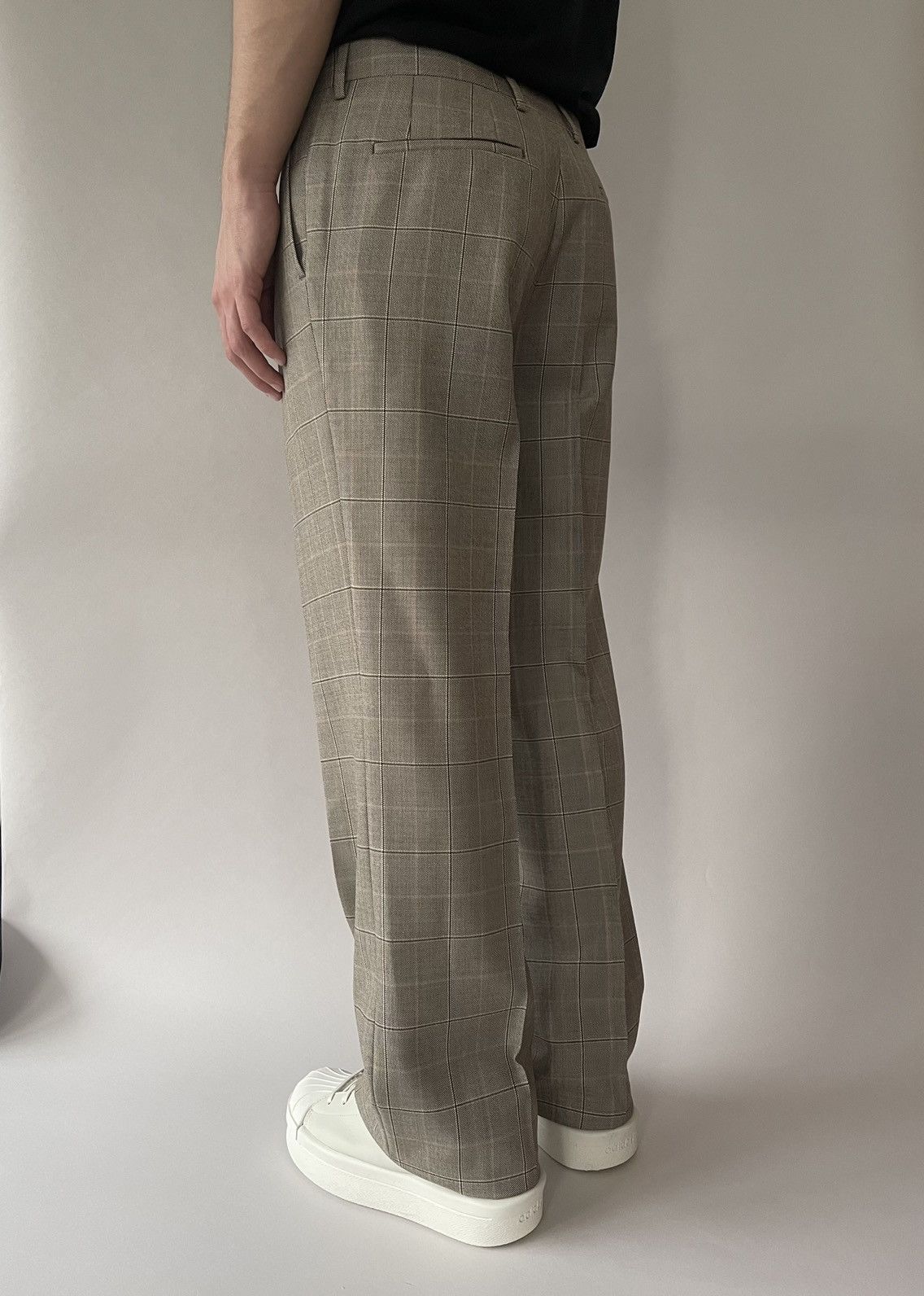 Gucci Rare Gucci Windowpane Trouser Size US 34 / EU 50 - 5 Thumbnail