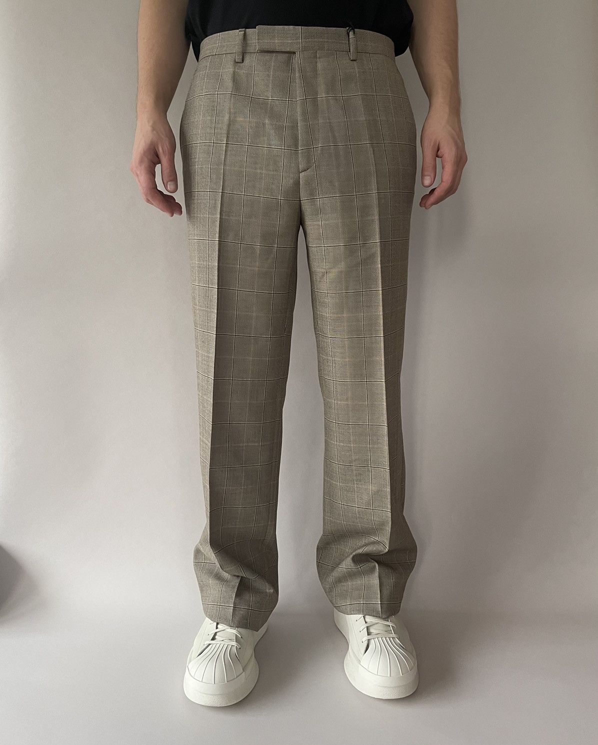 Gucci Rare Gucci Windowpane Trouser Size US 34 / EU 50 - 2 Thumbnail