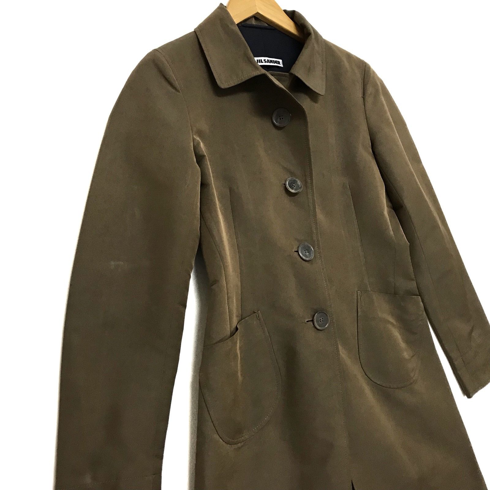 Jil Sander × Raf Simons Luxury Jil Sander Long Jacket Size 34S - 8 Thumbnail