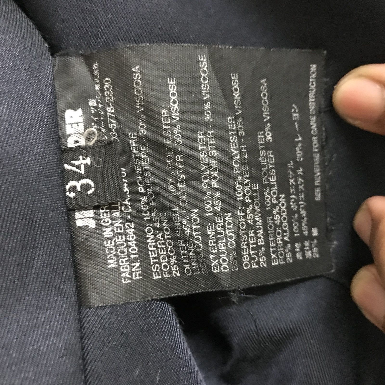 Jil Sander × Raf Simons Luxury Jil Sander Long Jacket Size 34S - 11 Thumbnail