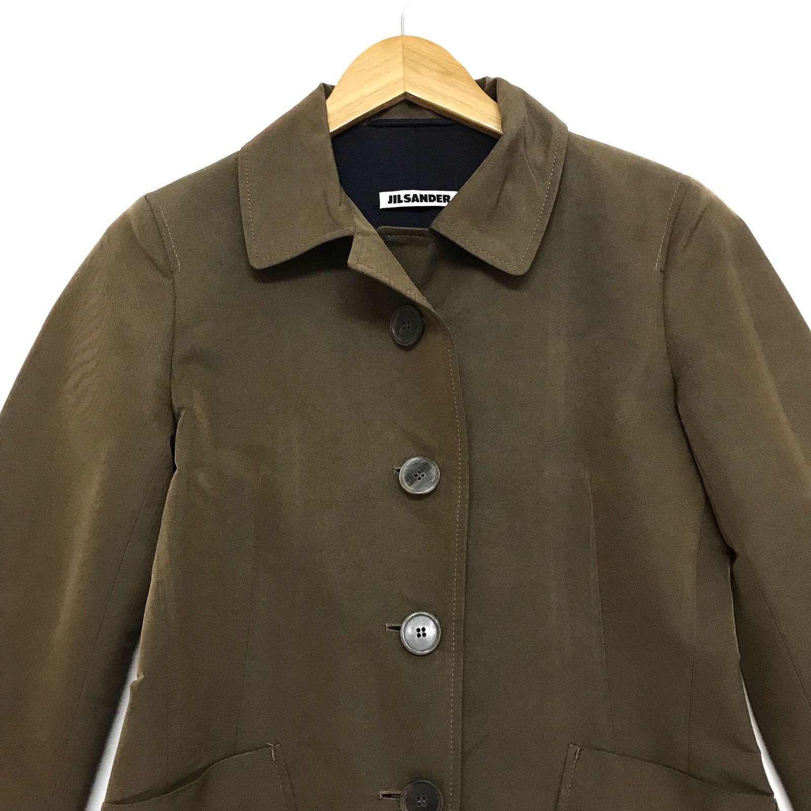 Jil Sander × Raf Simons Luxury Jil Sander Long Jacket Size 34S - 2 Thumbnail