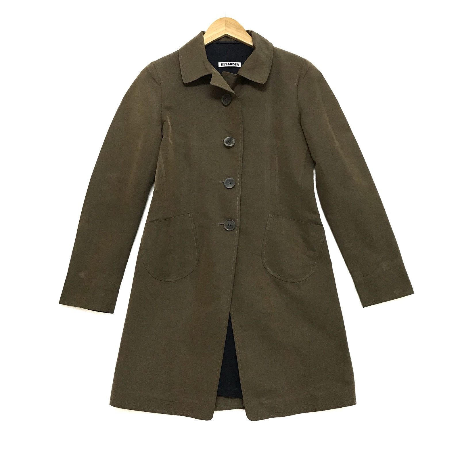 Jil Sander × Raf Simons Luxury Jil Sander Long Jacket Size 34S - 1 Thumbnail