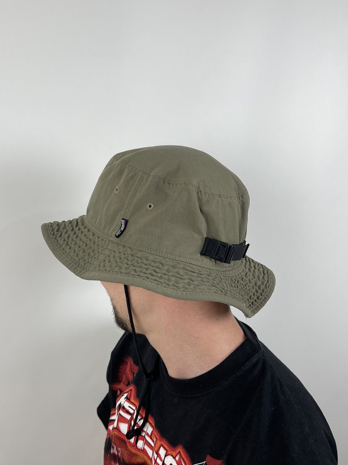 Patagonia Vintage Patagonia Surfer Khaki Bucket Hat Size ONE SIZE - 3 Thumbnail