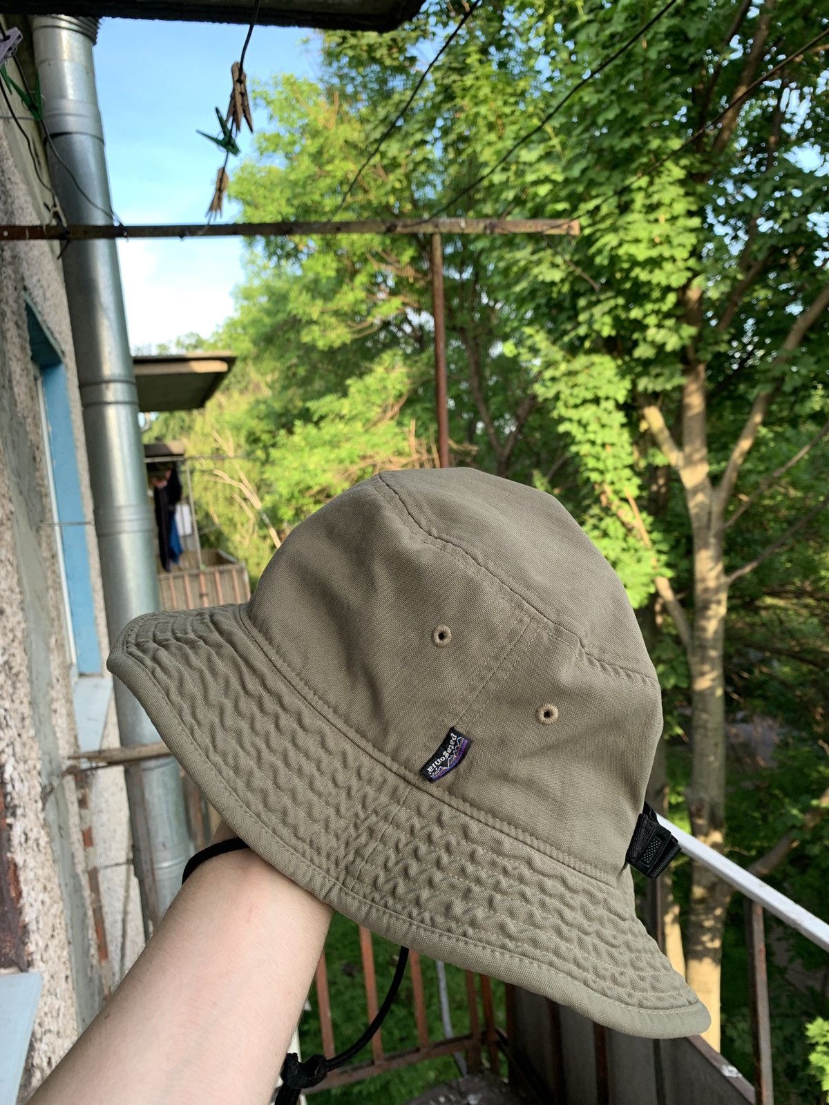 Patagonia Vintage Patagonia Surfer Khaki Bucket Hat Size ONE SIZE - 6 Thumbnail