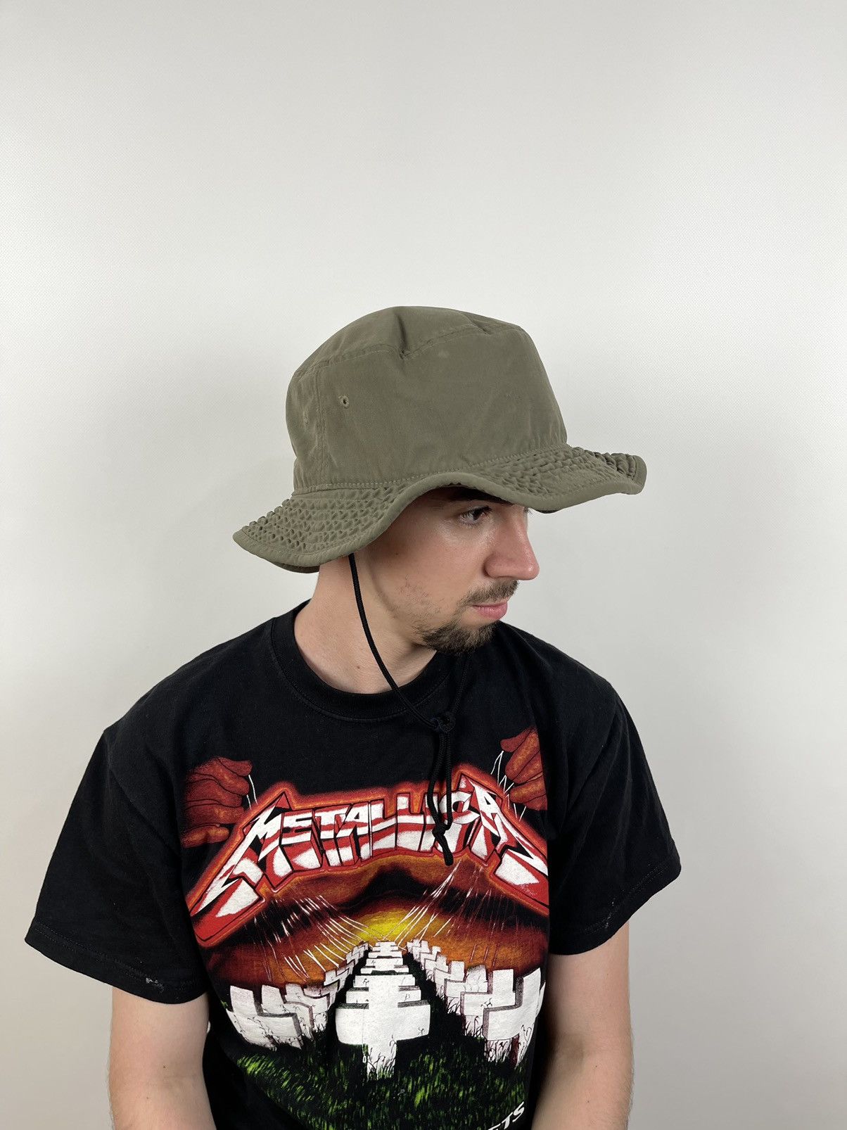 Patagonia Vintage Patagonia Surfer Khaki Bucket Hat Size ONE SIZE - 4 Thumbnail
