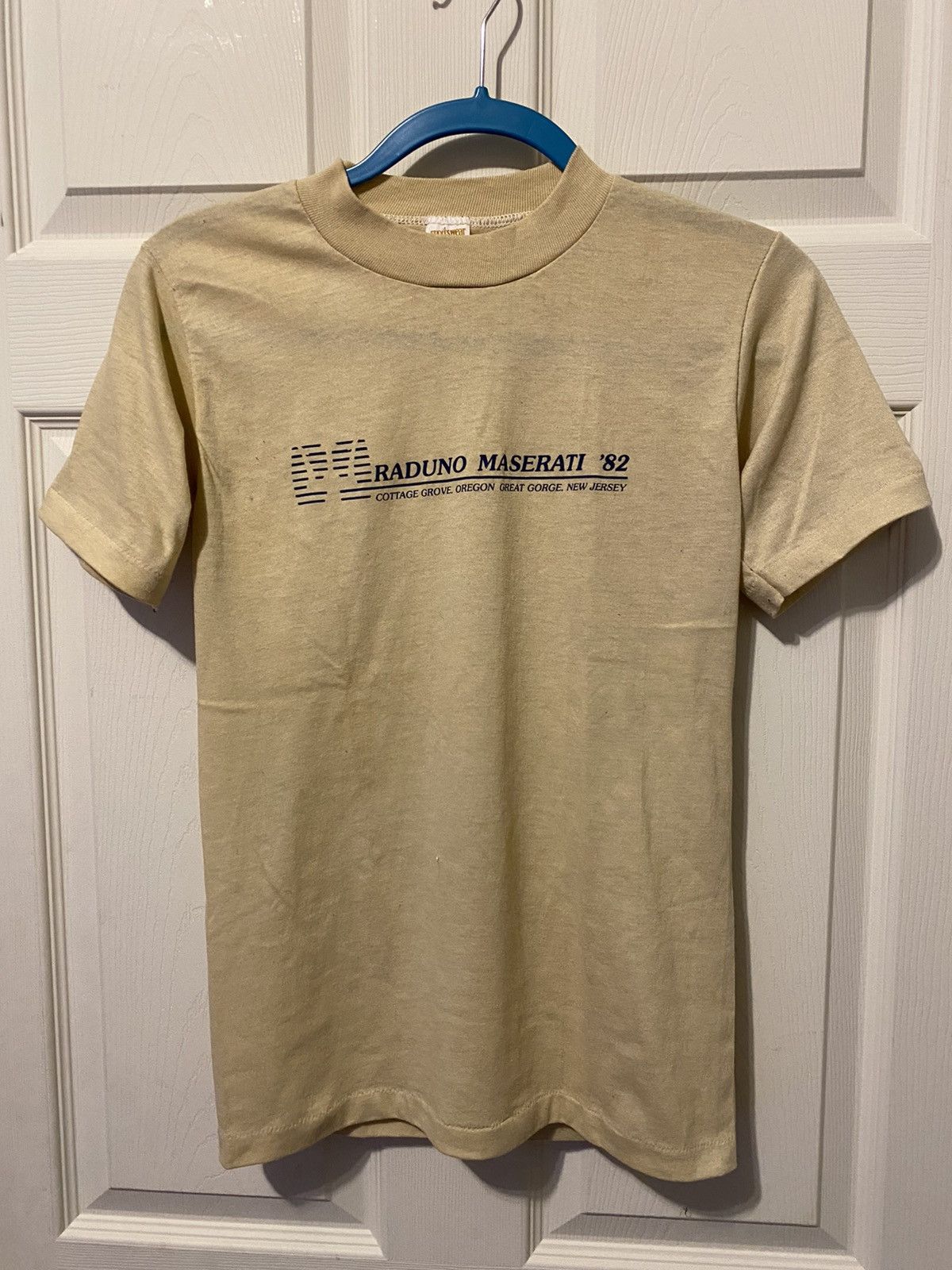Maserati Vintage 1982 Maserati Tee Sportswear Tag Size US S / EU 44-46 / 1 - 2 Thumbnail