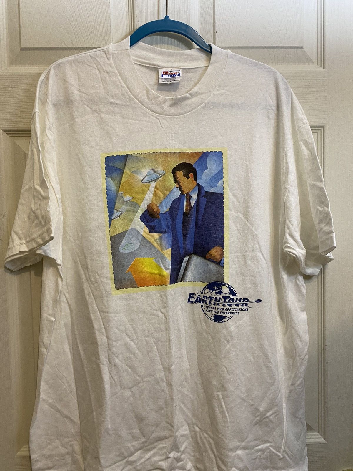 Alien Workshop Vintage 90s Alien Earth Tour T-Shirt Size US XL / EU 56 / 4 - 3 Thumbnail