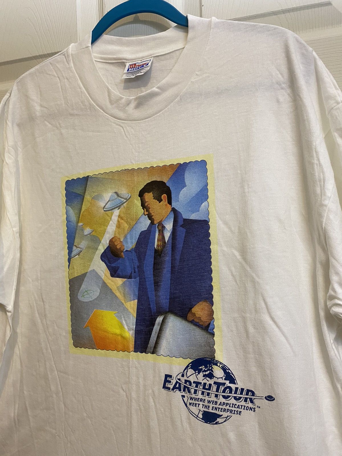 Alien Workshop Vintage 90s Alien Earth Tour T-Shirt Size US XL / EU 56 / 4 - 1 Thumbnail