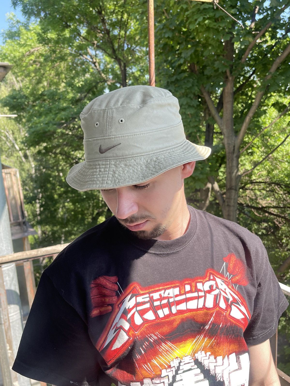 Nike × Streetwear × Vintage Nike Vintage 90s Faded Knit