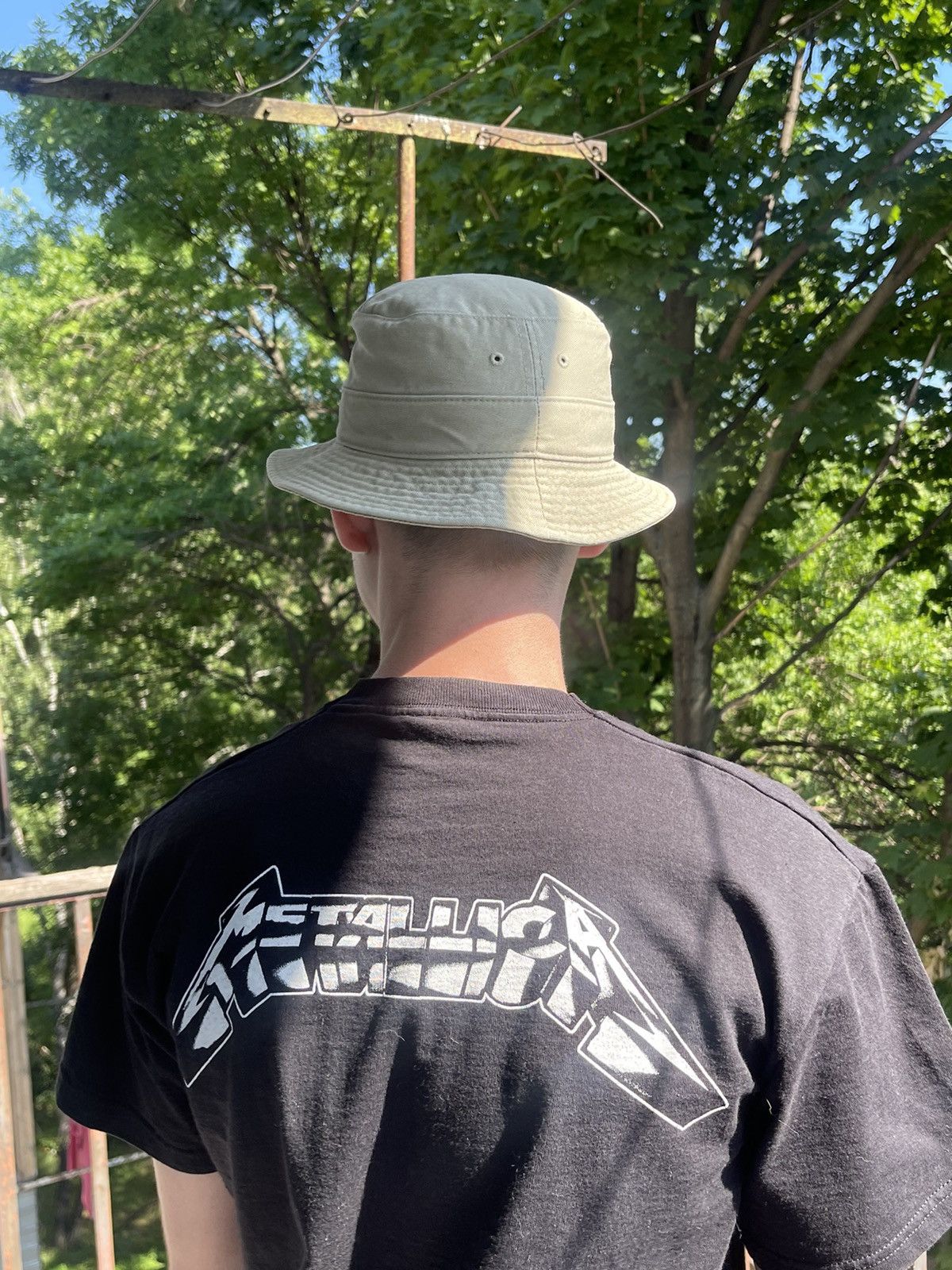 Nike 90s Vintage Nike Beige Swoosh Y2K Bucket Hat Cap Size ONE SIZE - 5 Thumbnail