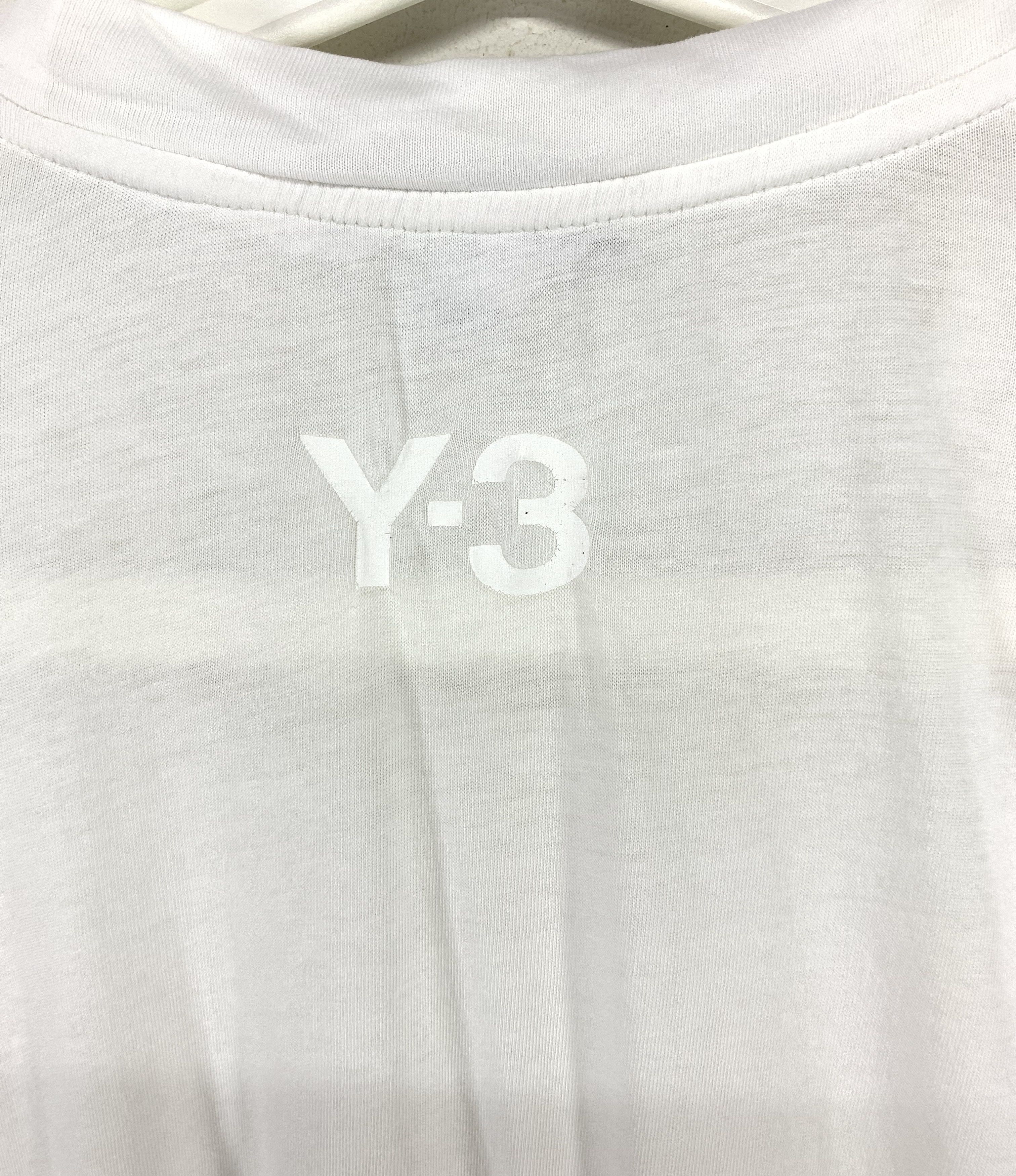 Adidas × Y-3 × Yohji Yamamoto Adidas Y-3 Yohji Yamamoto big logo shirt Size US L / EU 52-54 / 3 - 6 Thumbnail