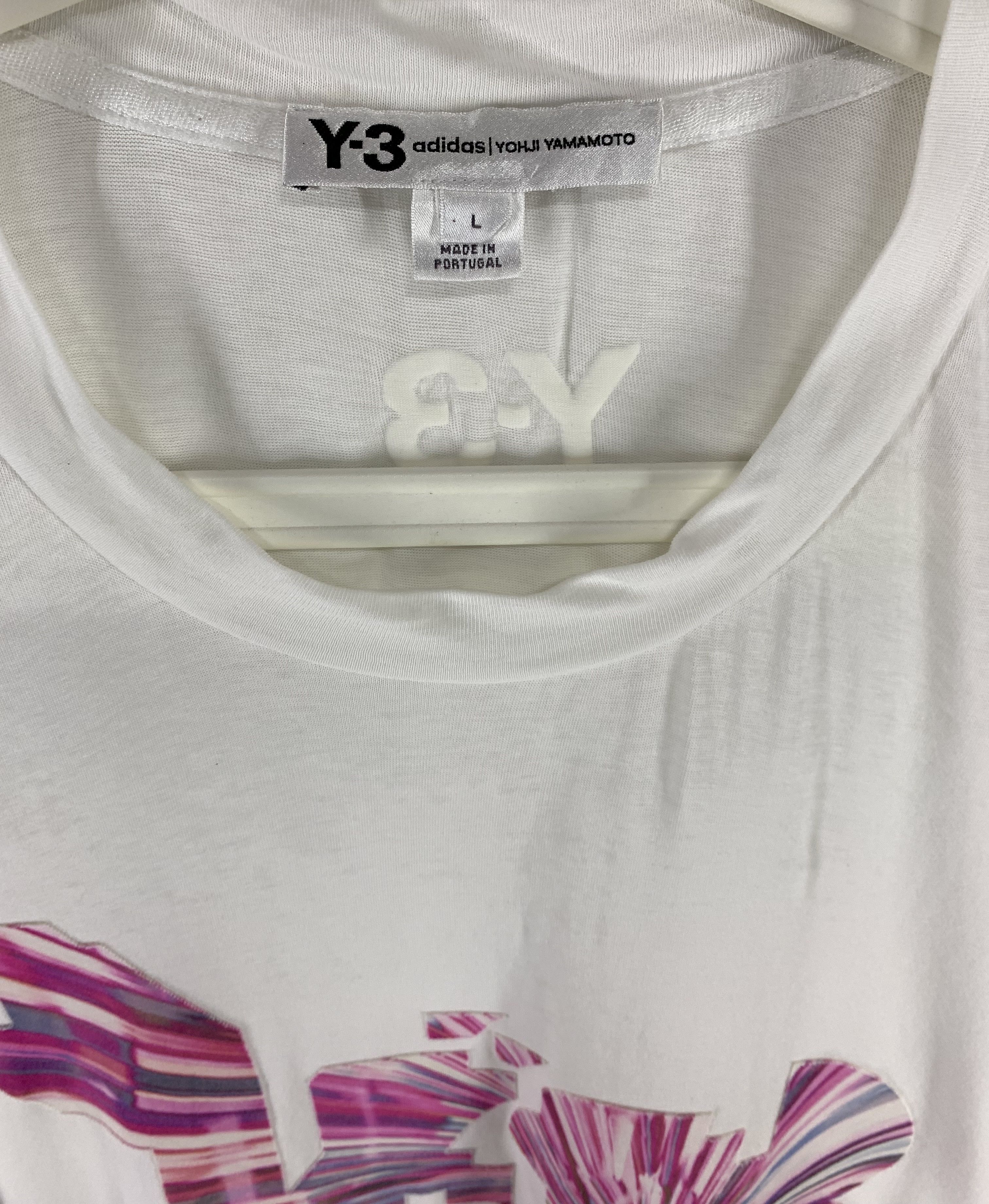 Adidas × Y-3 × Yohji Yamamoto Adidas Y-3 Yohji Yamamoto big logo shirt Size US L / EU 52-54 / 3 - 8 Thumbnail
