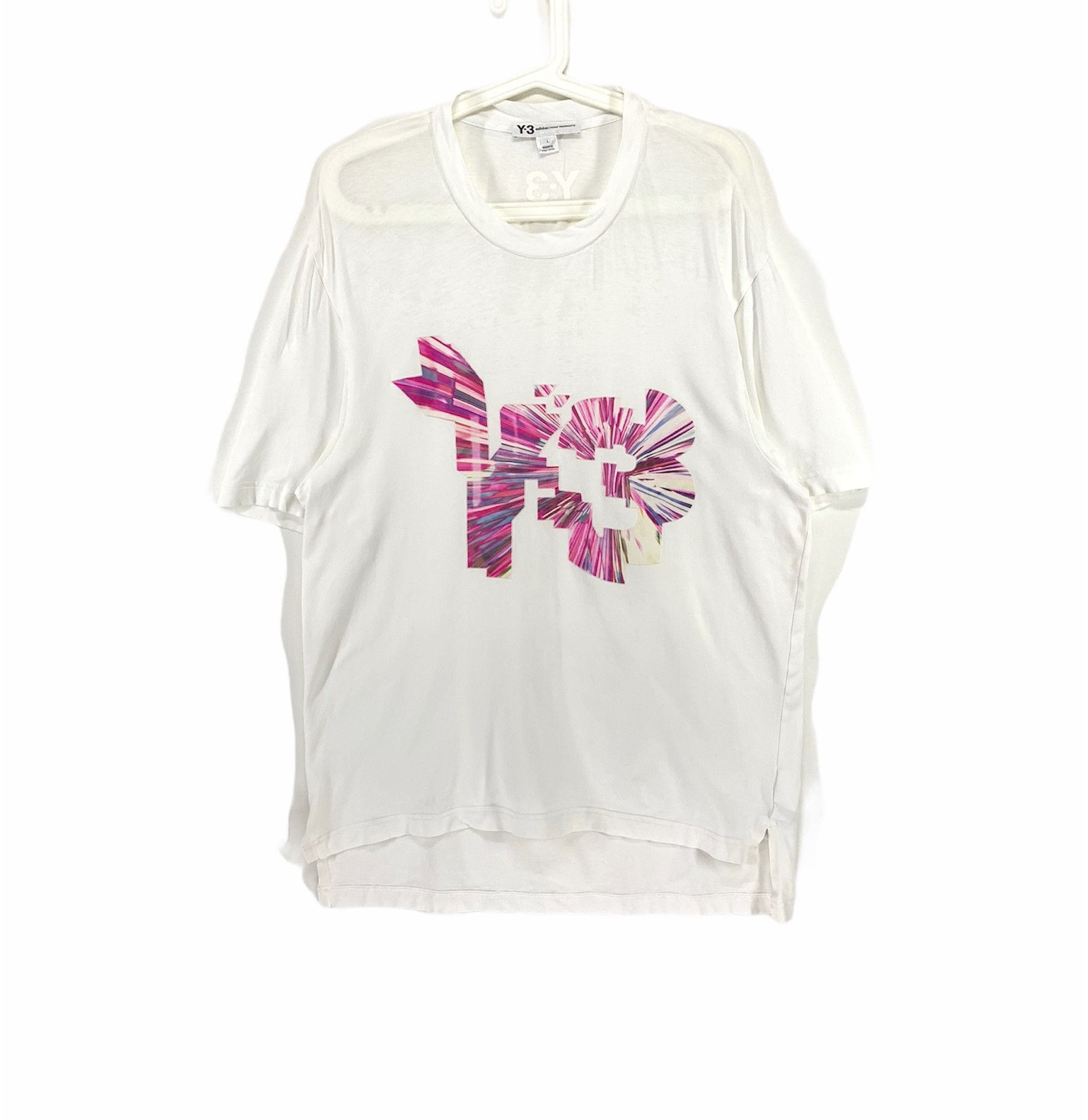 Adidas × Y-3 × Yohji Yamamoto Adidas Y-3 Yohji Yamamoto big logo shirt Size US L / EU 52-54 / 3 - 1 Thumbnail
