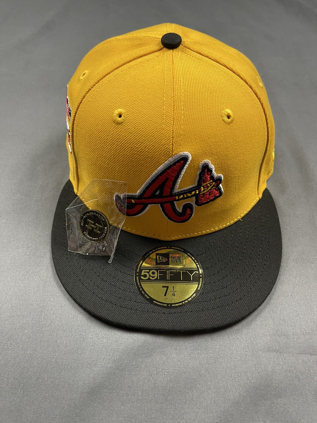 Hat Club × New Era New Era 59FIFTY Hat Club Atlanta Braves Cool Fashion 7 1/4 Size ONE SIZE - 1 Thumbnail