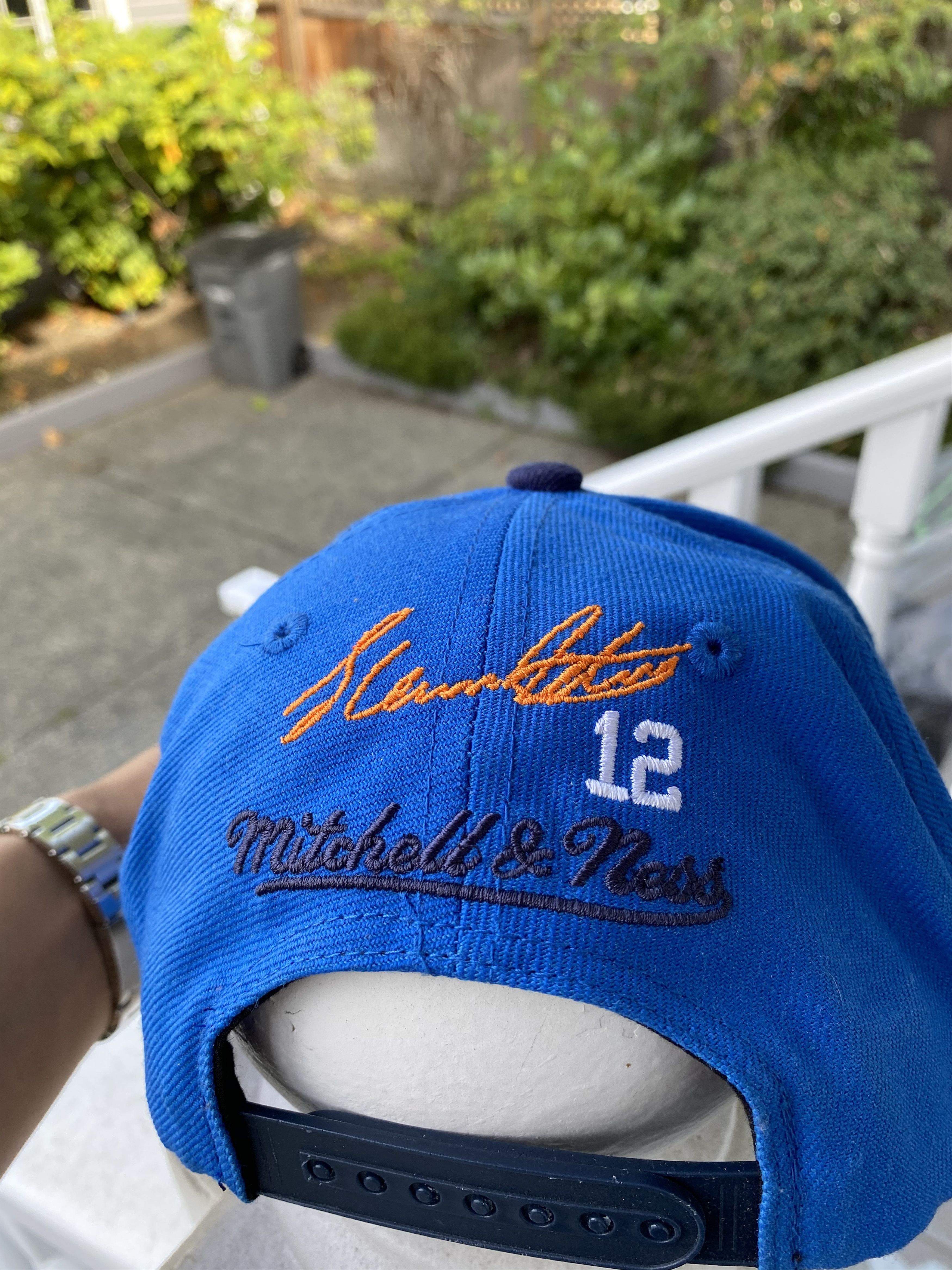 Mitchell & Ness × NBA × Vintage OKC Thunder NBA Heritage Embroidered Snapback hat Size ONE SIZE - 3 Thumbnail