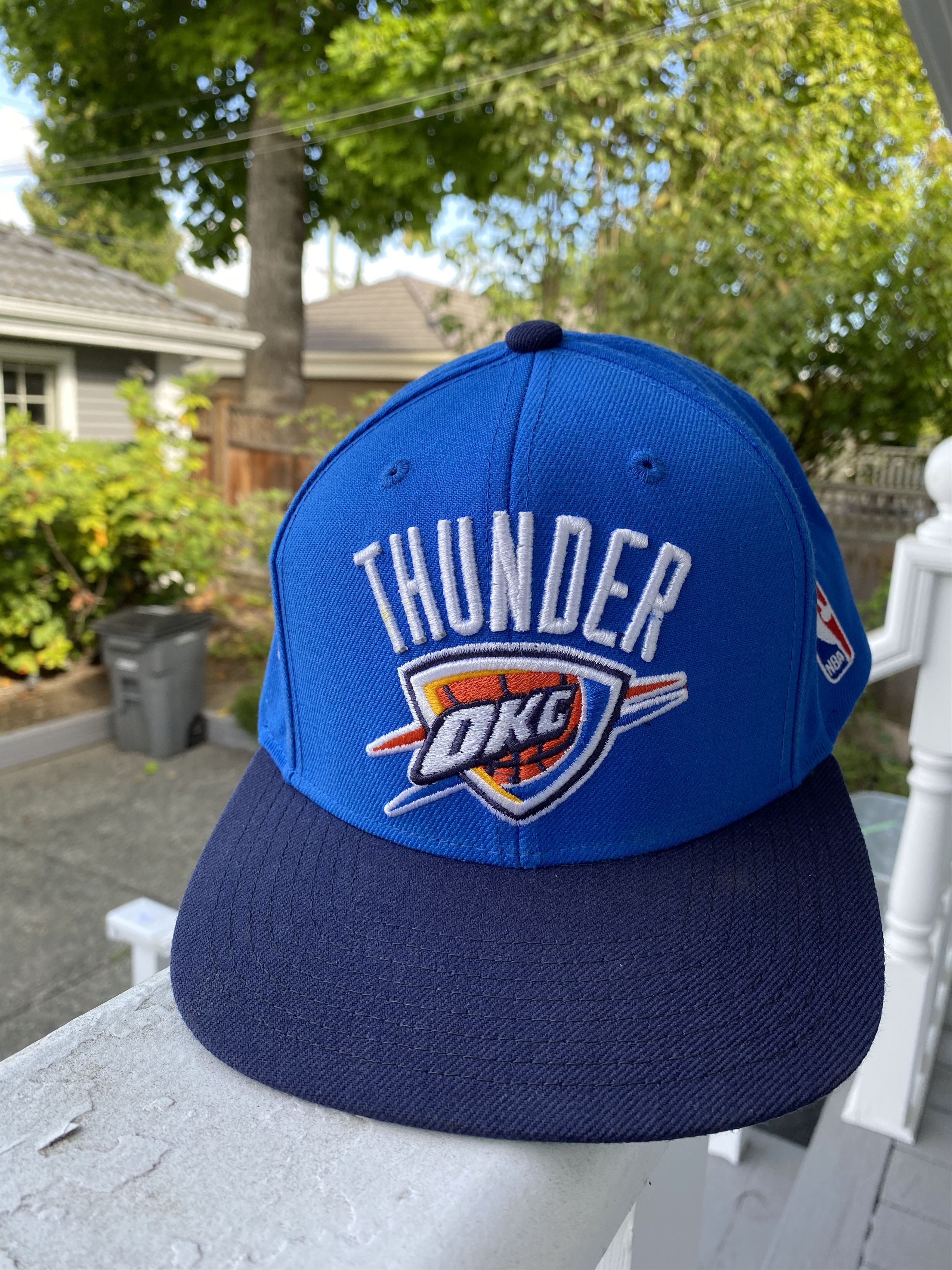 Mitchell & Ness × NBA × Vintage OKC Thunder NBA Heritage Embroidered Snapback hat Size ONE SIZE - 1 Thumbnail