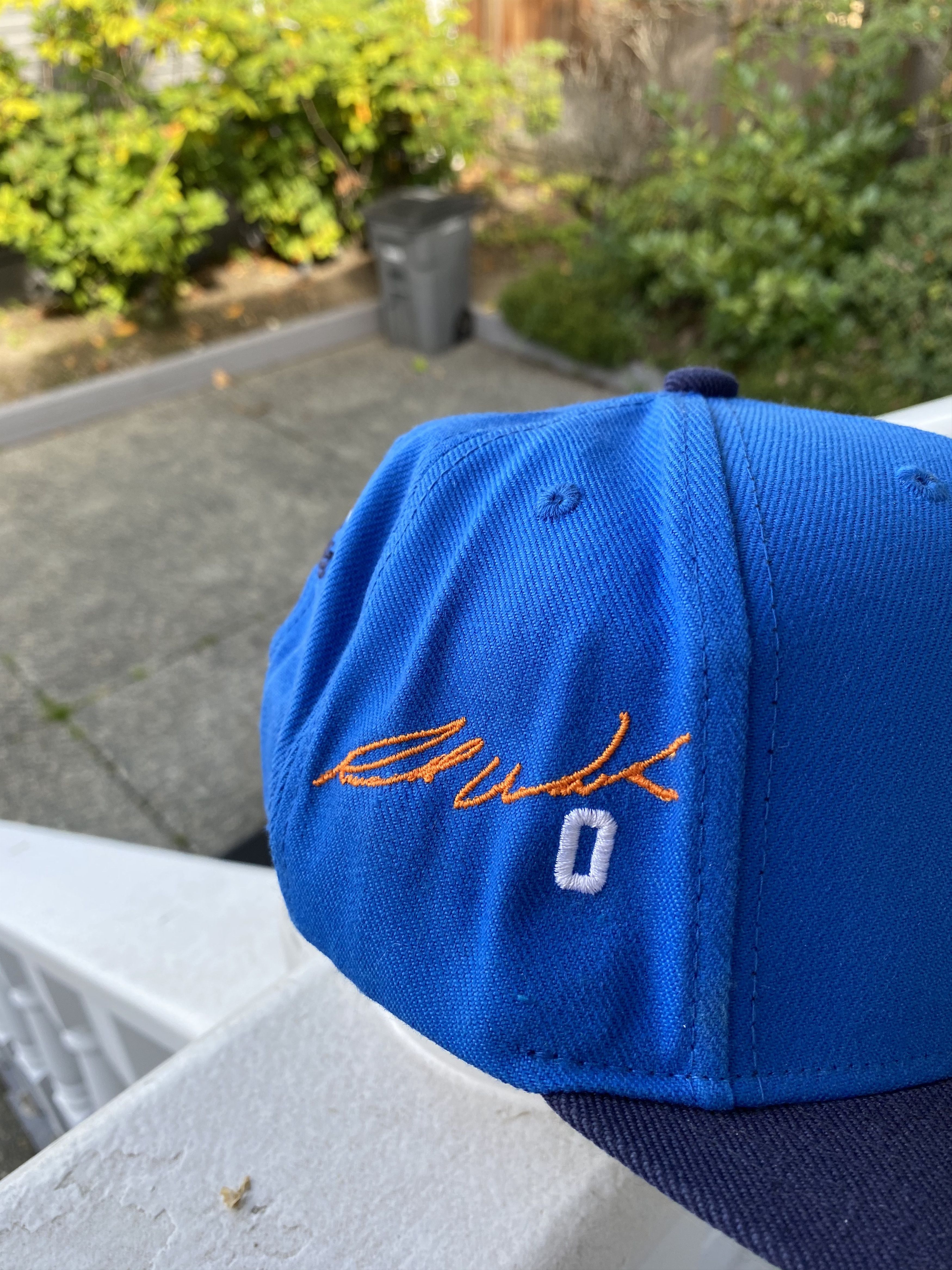 Mitchell & Ness × NBA × Vintage OKC Thunder NBA Heritage Embroidered Snapback hat Size ONE SIZE - 4 Thumbnail