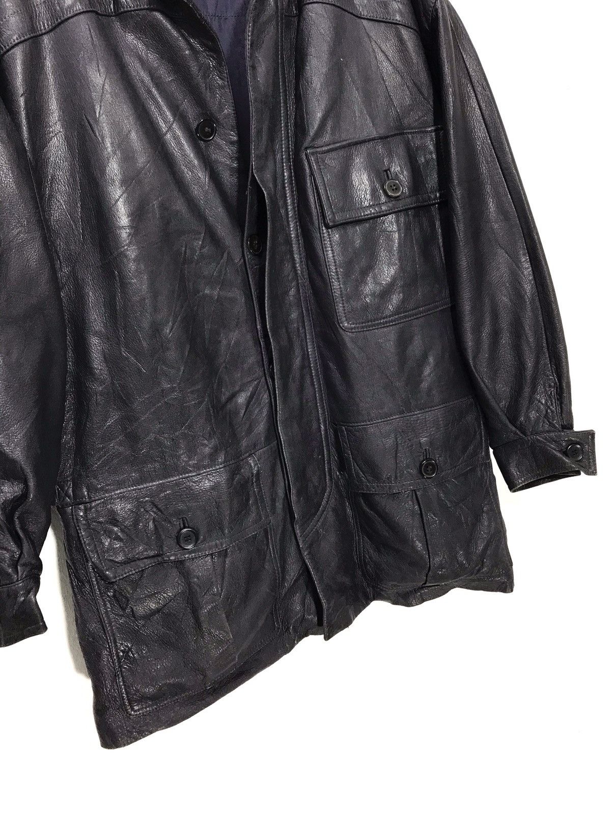 Loewe Vintage Loewe Sheepskin Leather Jacket 2🟩7 Size US L / EU 52-54 / 3 - 2 Thumbnail