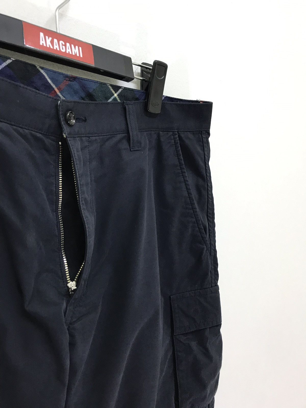 Comme des Garcons Made in Japan Comme Des Garcons Cargo Pant Tartan Lining Size US 35 - 5 Thumbnail
