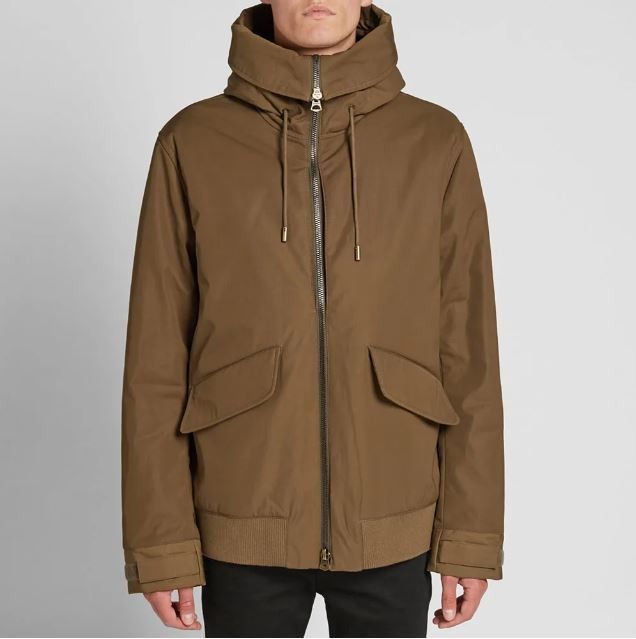 Acne Studios Insulated Portland Paw16 Jacket Brown Size 50